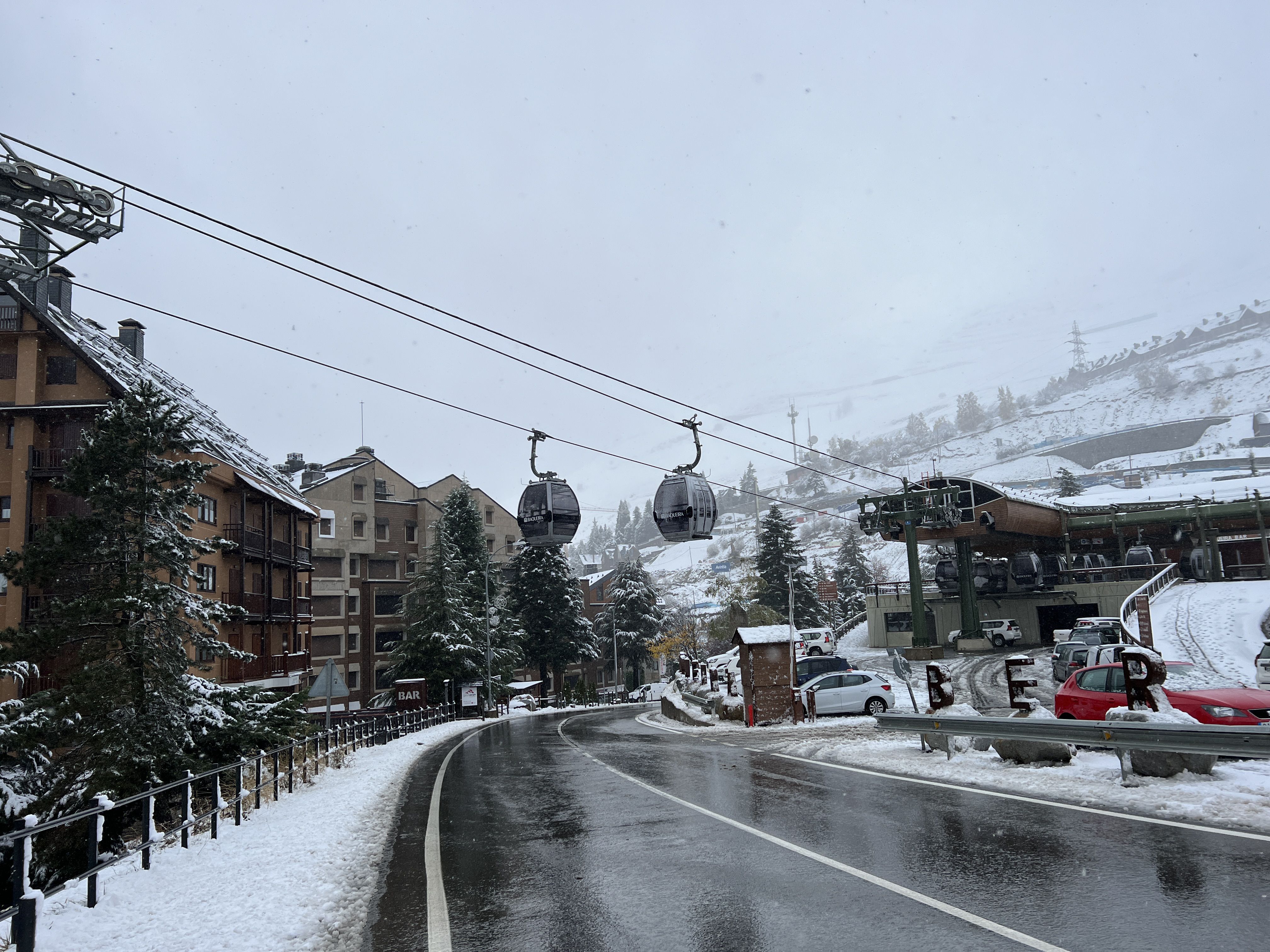 Los telecabinas de Baqueira funcionando a modo de pruebas | ACN