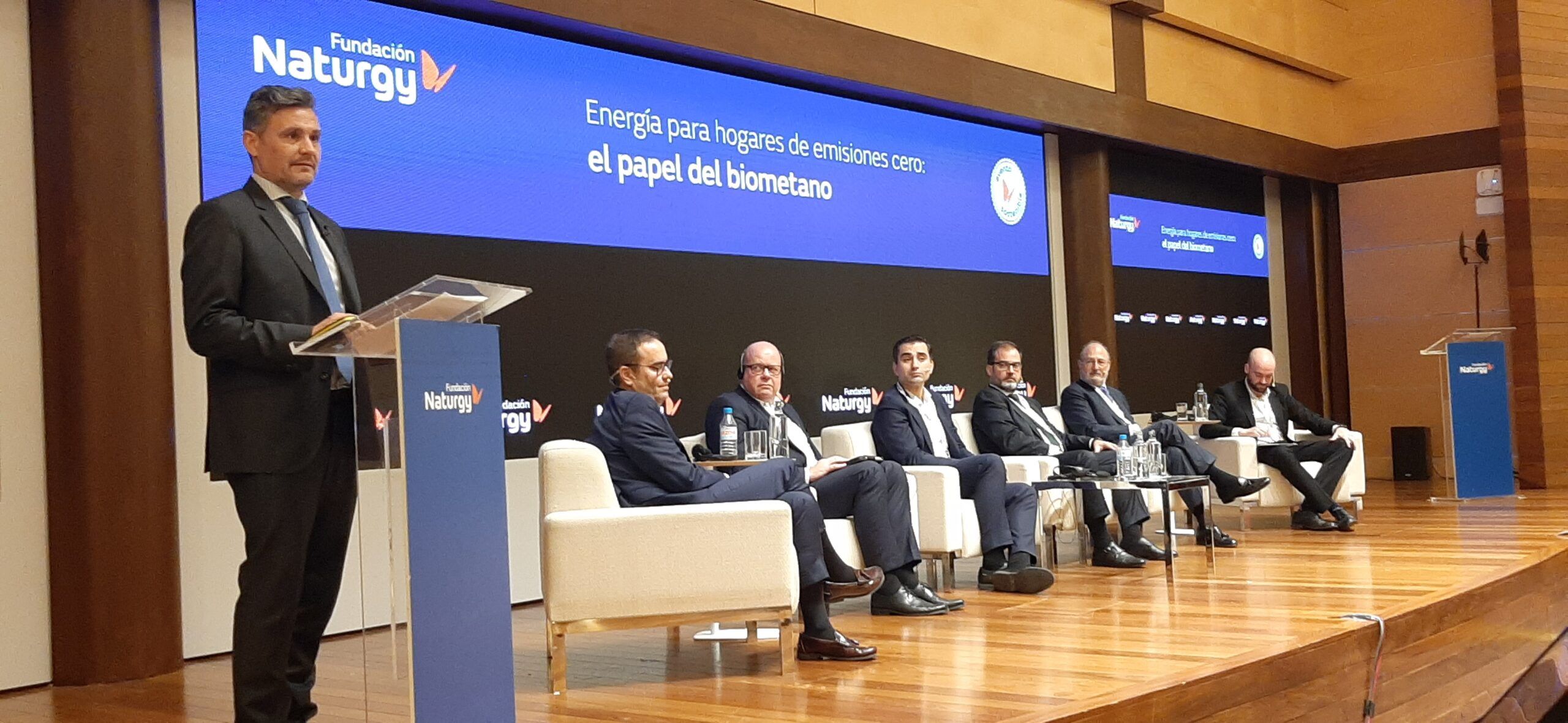 Raúl Suárez, CEO de Nedgia, en la jornada organizada por la Fundación Naturgy | Naturgy