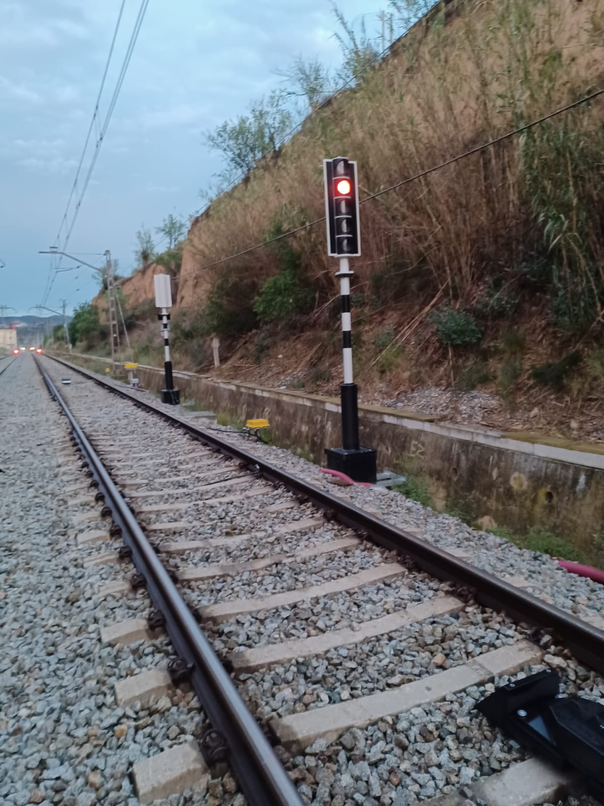 Tram ferroviari Valls-Salomó (Tarragona) | Cedida