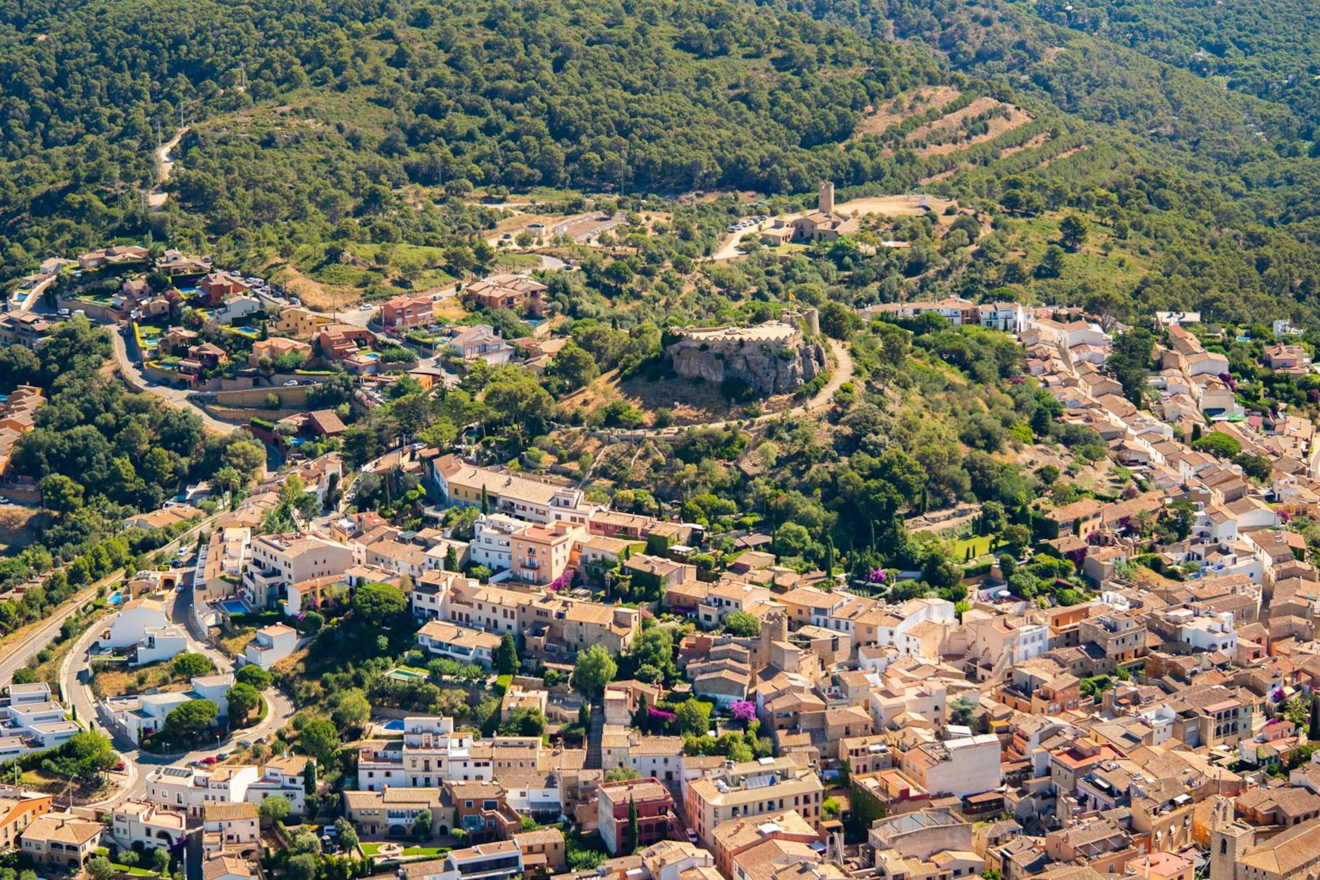 El municipio de Begur desde el aire | ACN