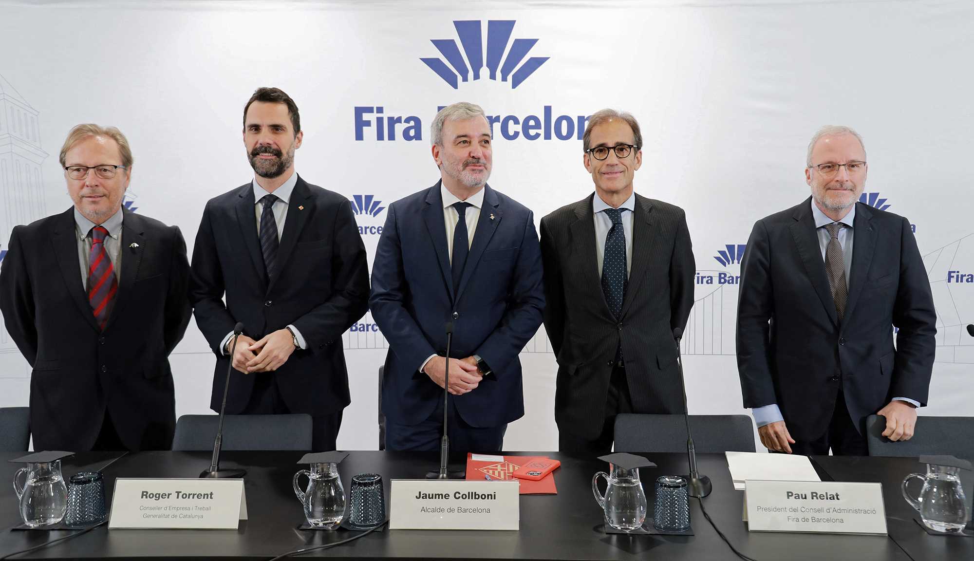 Josep Santacreu, Roger Torrent, Jaume Collboni, Pau Relat i Constantí Serrallonga | Cedida