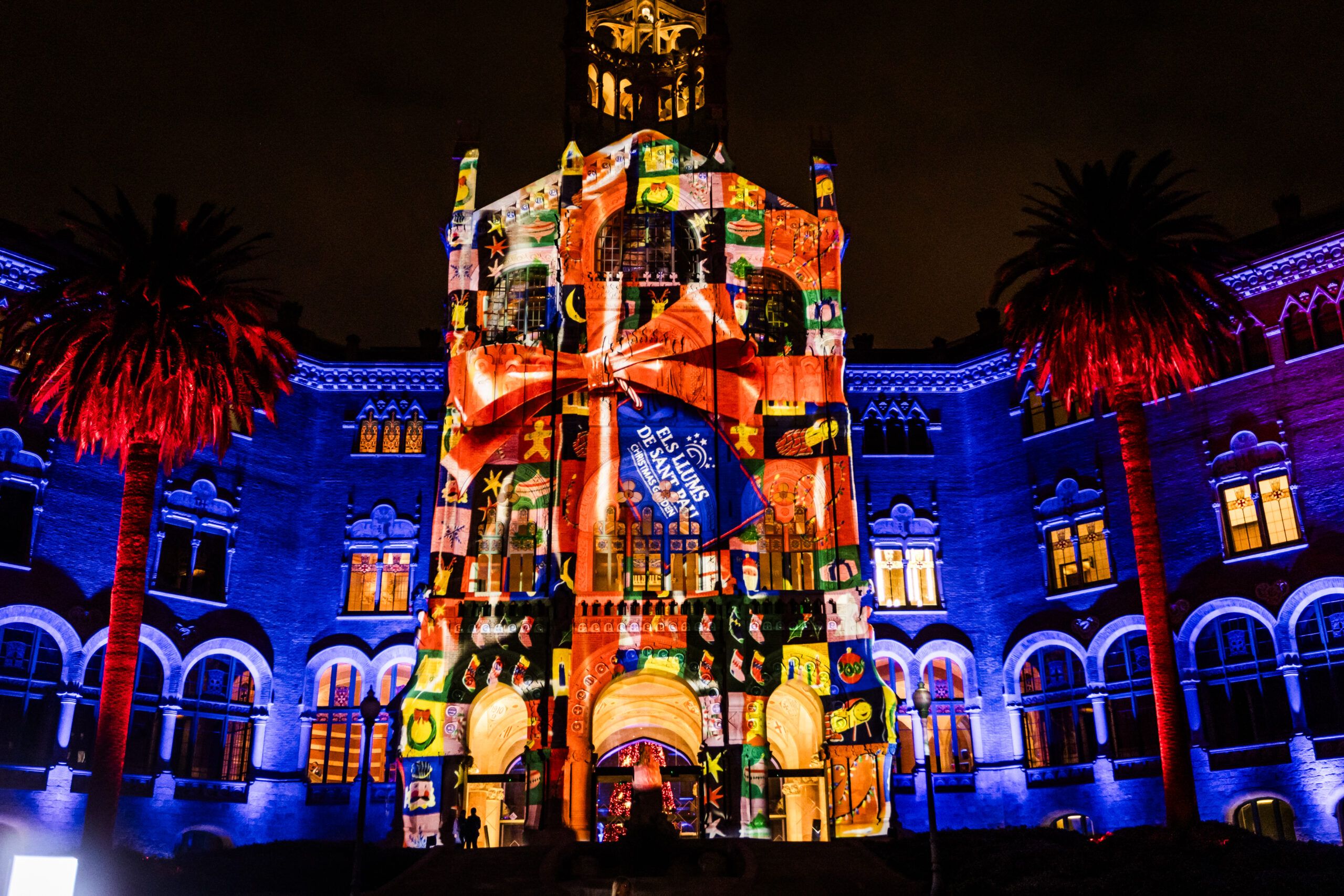 Las Luces de Sant Pau, una de las actividades estrella de Navidad en Barcelona | Cedida