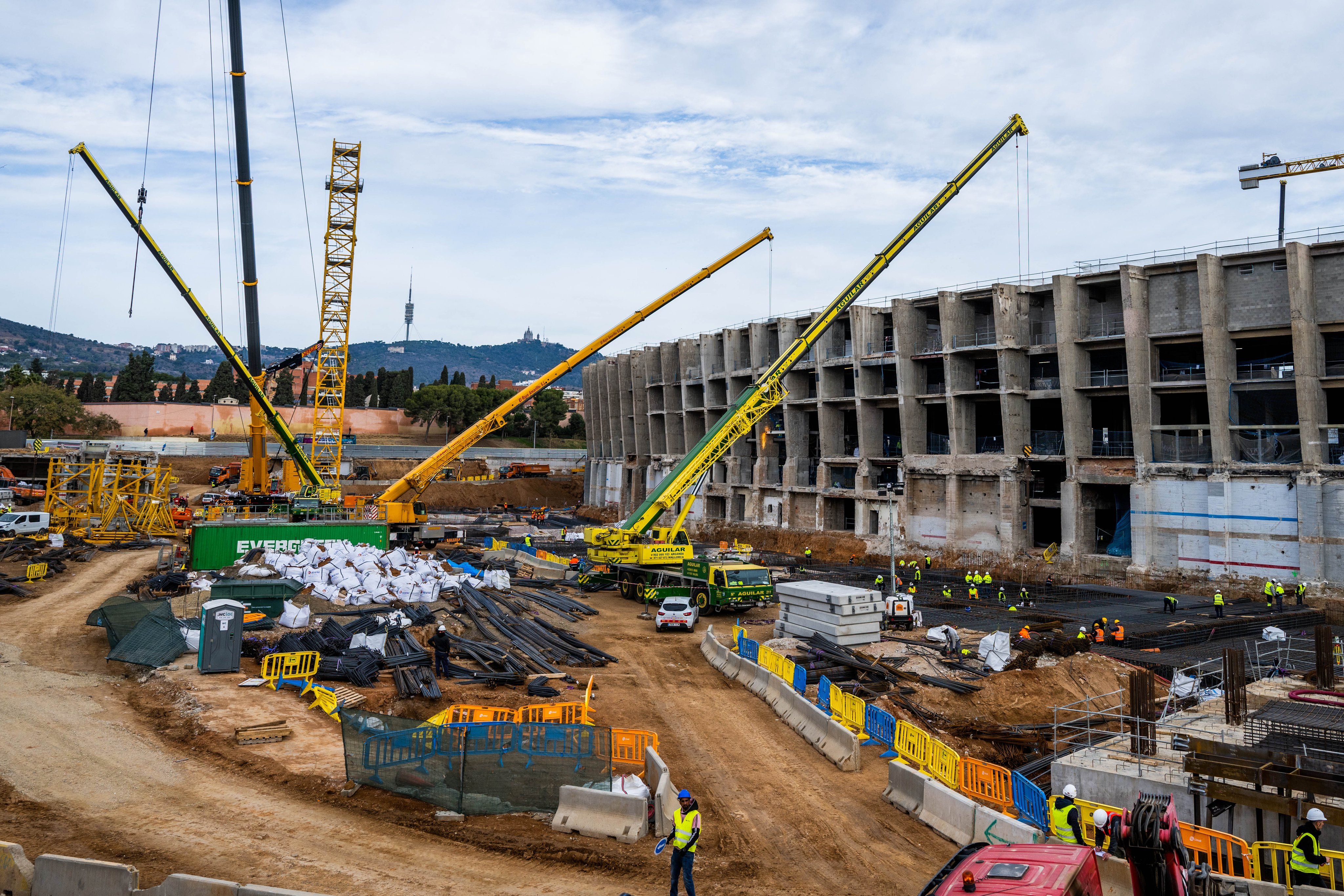 La edificación ha crecido, durante el 2023, un 4% en Catalunya | FC Barcelona