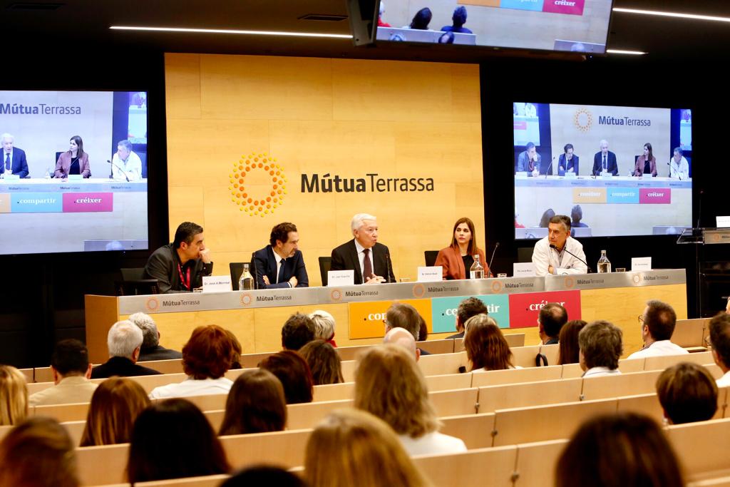 Acto de presentación de la 'Càtedra salut i canvi climàtic UB - MútuaTerrassa' | Cedida