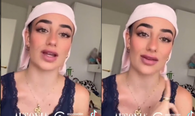 Campanya que va fer la influencer Lola Lolita en col·laboració amb la marca Ausonia, amb motiu del dia mundial del càncer de mama | Tiktok