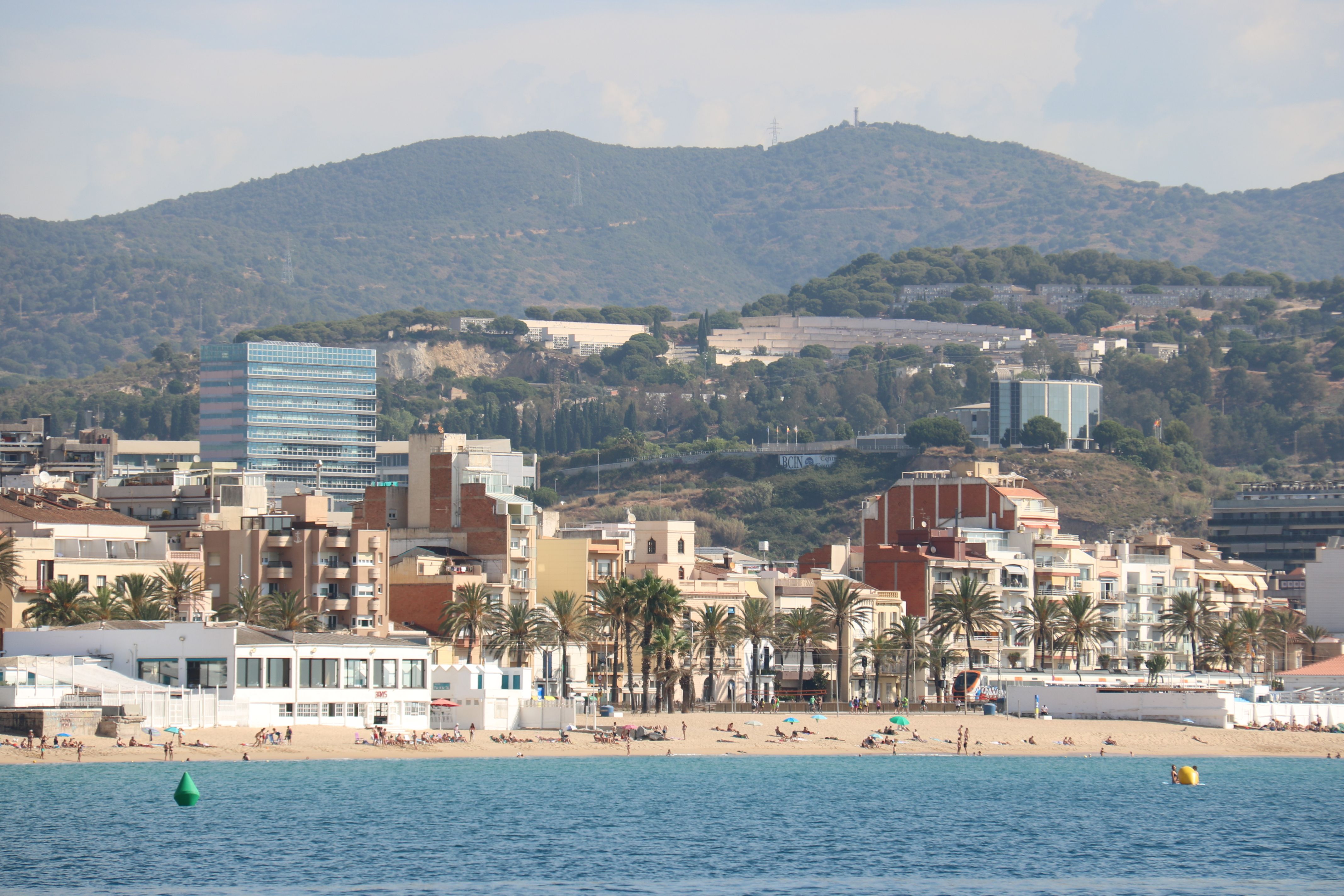 Badalona, vista desde el mar | ACN