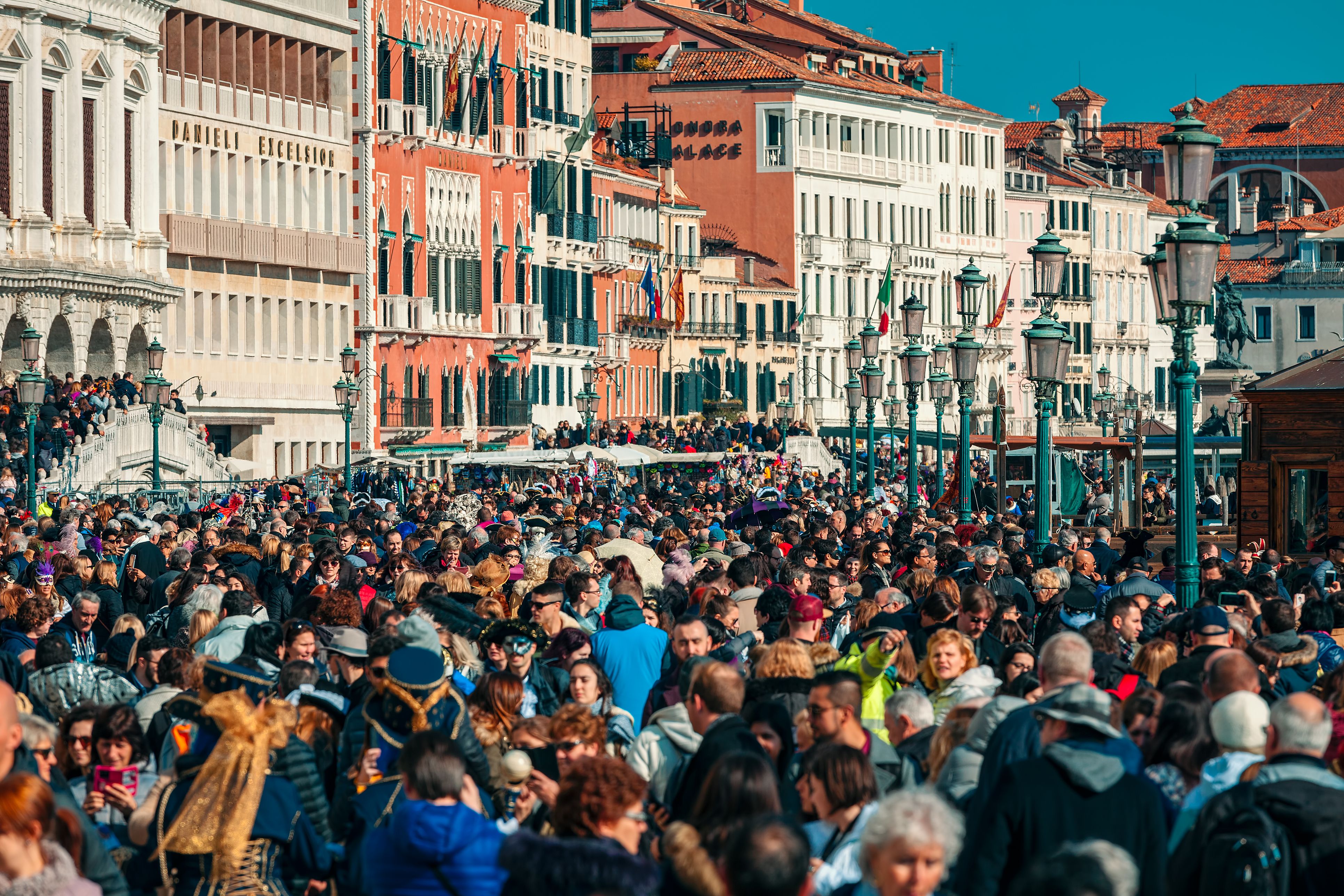 Gran presencia de turistas en Venecia | iStock