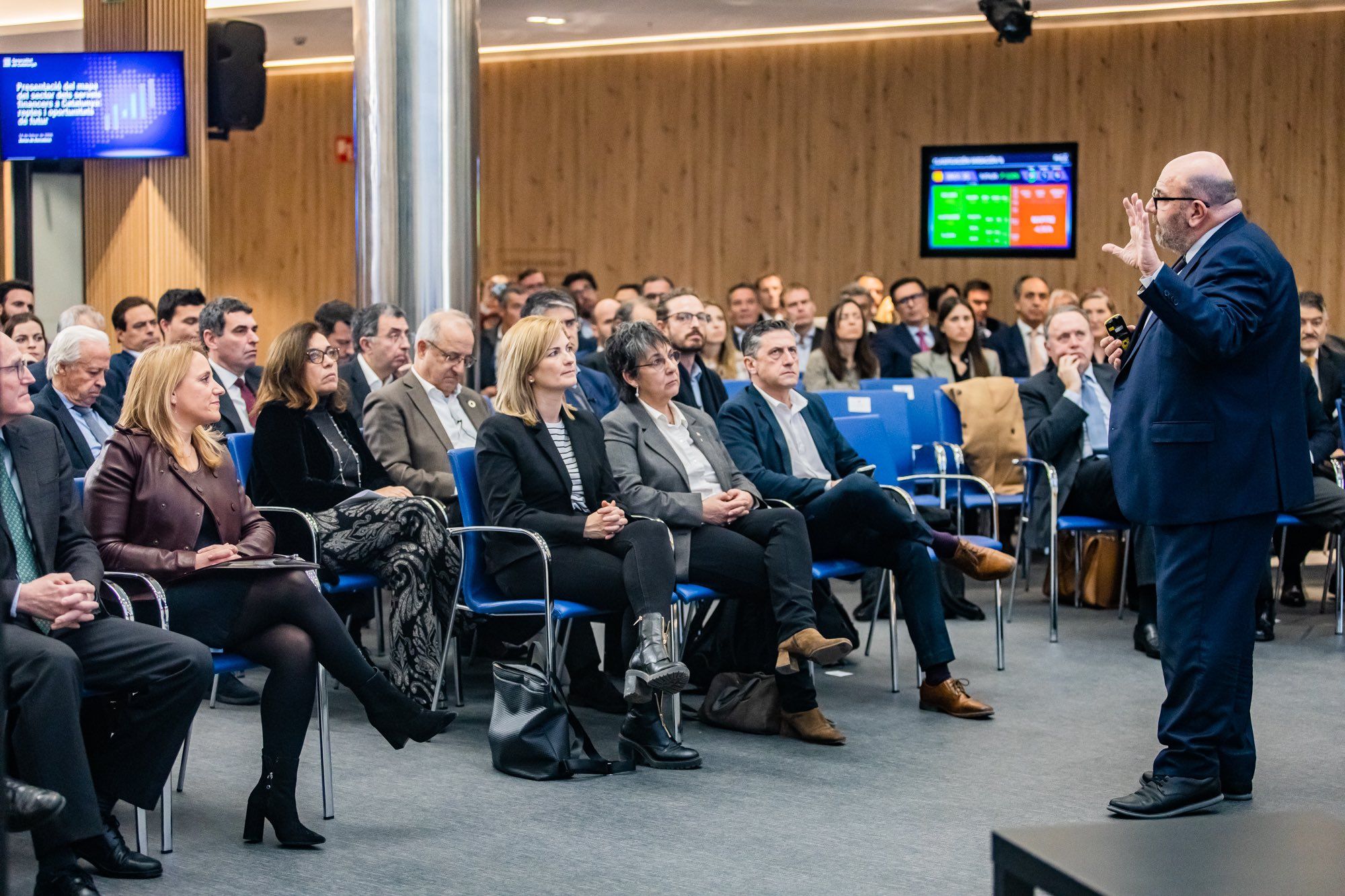 Presentación del 'Mapa del sector servicios financieros en Catalunya: Retos y oportunidades de futuro' | Cedida