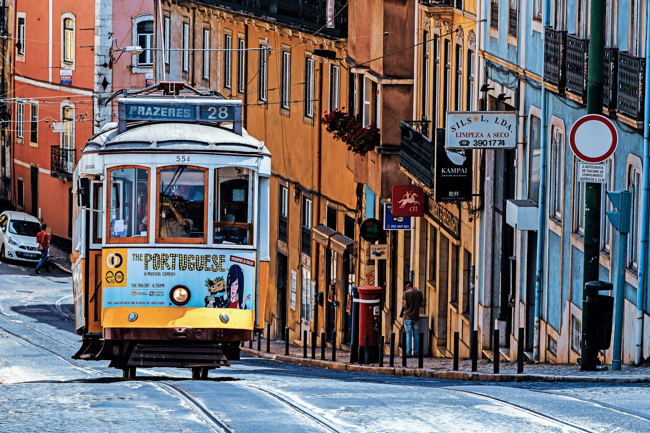 El tranvía 28 en Lisboa, la capital de Portugal | iStock