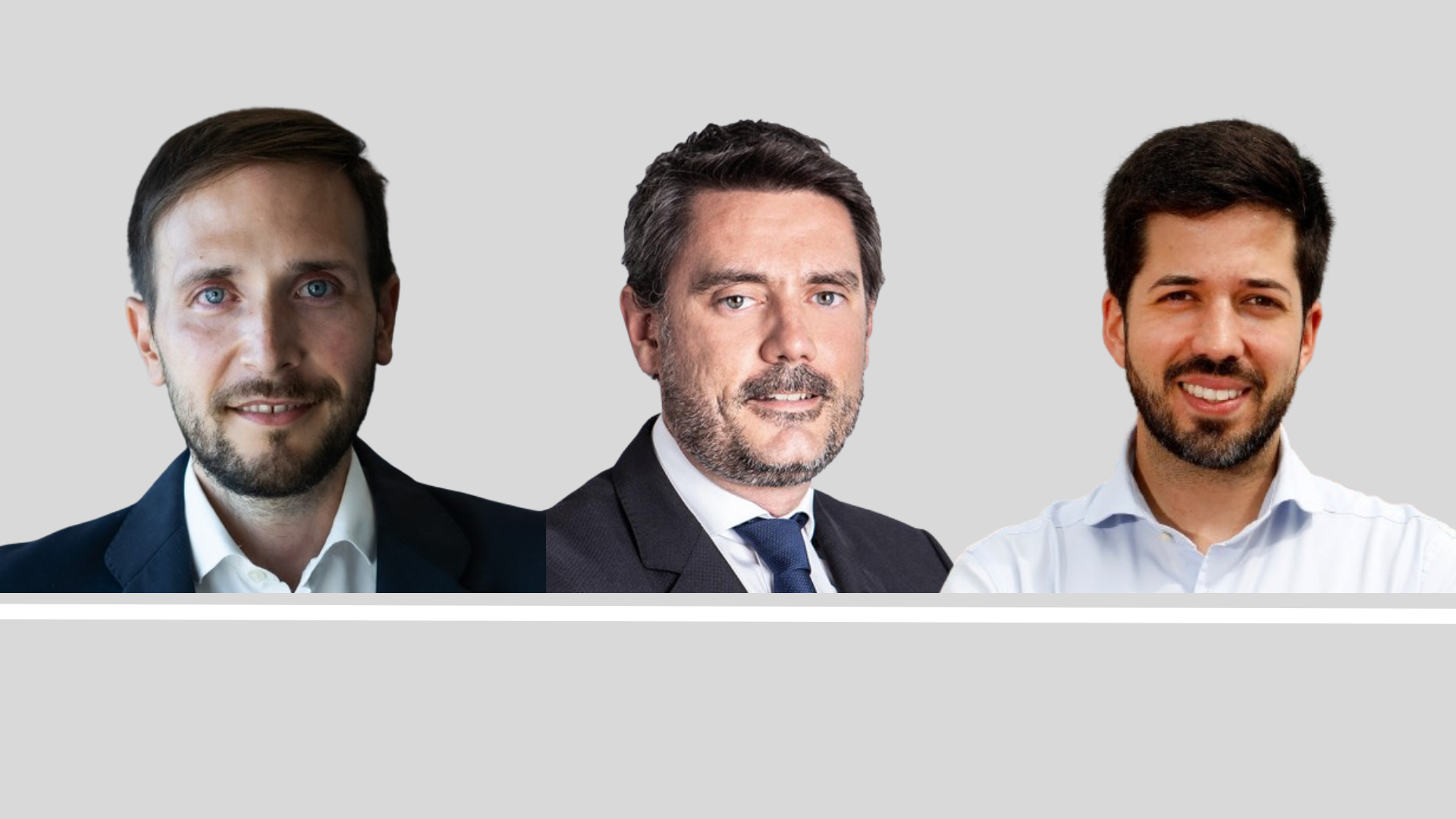 Víctor Ausín (Gobierno), Cristian Oller (Prologis) y Oriol Reull (Heura) | VIA Empresa