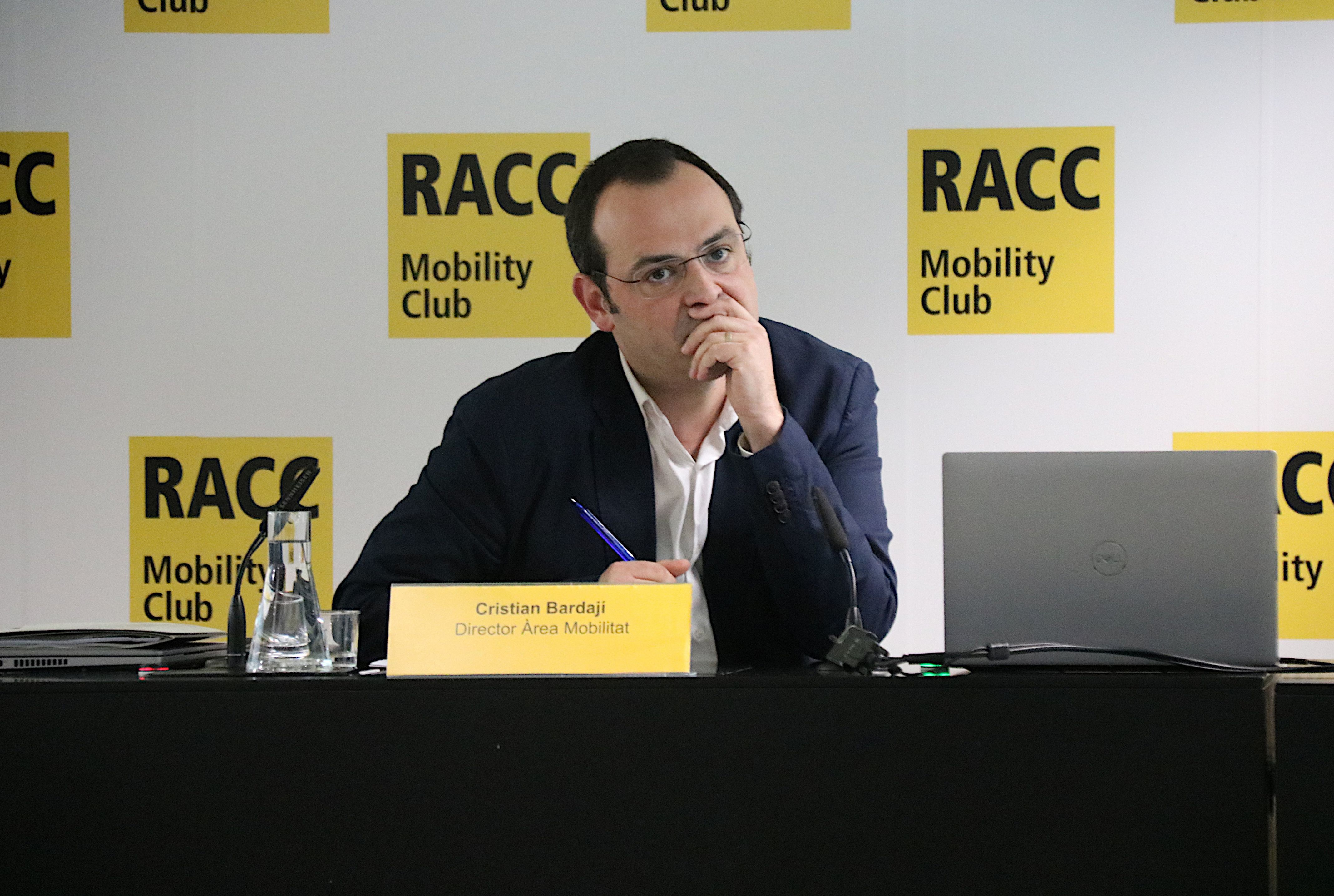 Cristian Bardaji, director de l'Àrea de Mobilitat del Racc | ACN