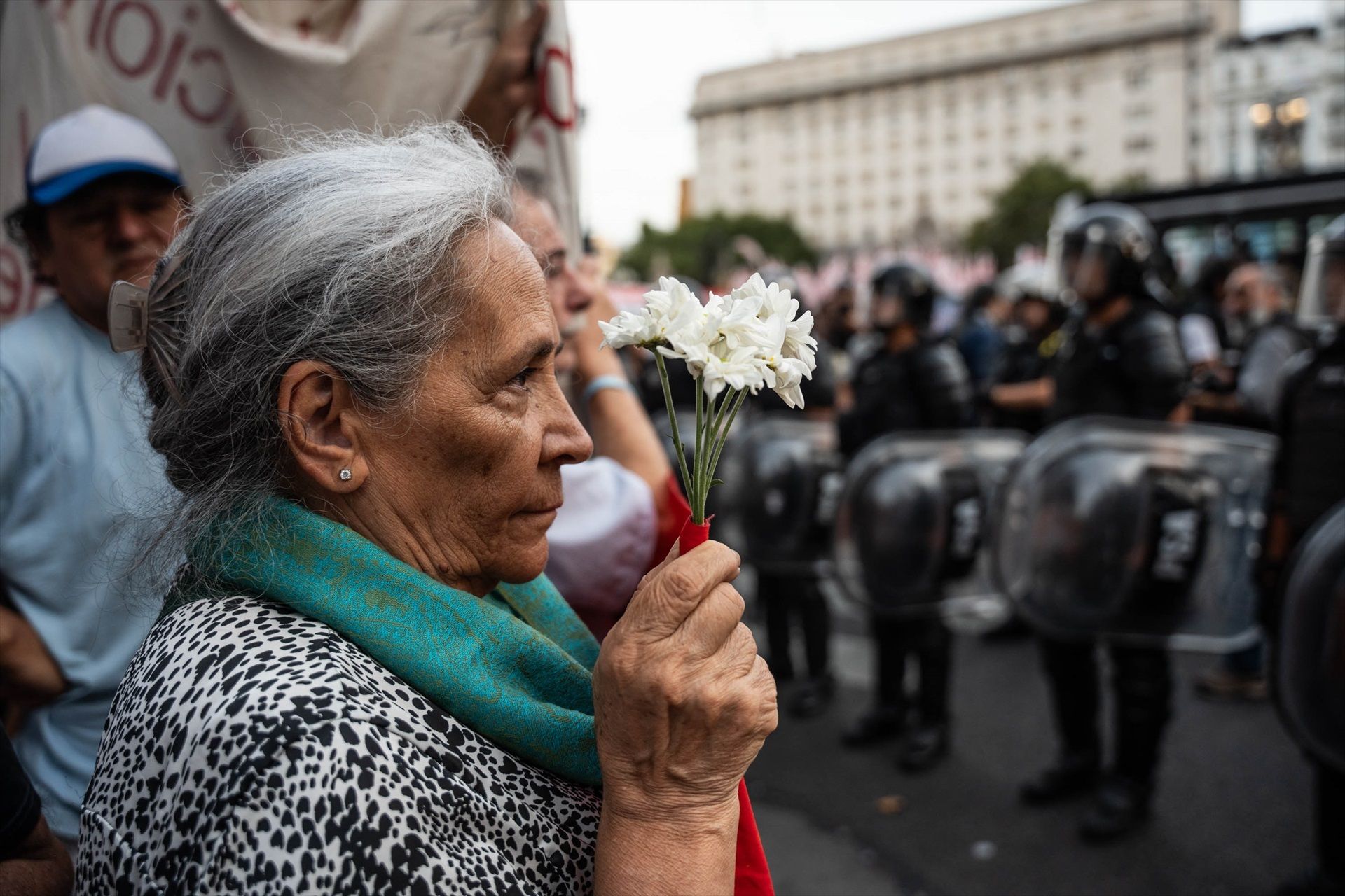 Protestas en Argentina contra las actuaciones de Milei durante febrero de 2024 | EP