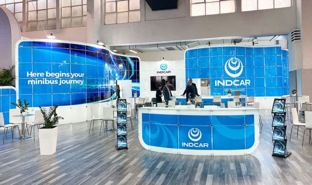 El stand de Indcar en la feria Busworld Europe 2023 | Indcar