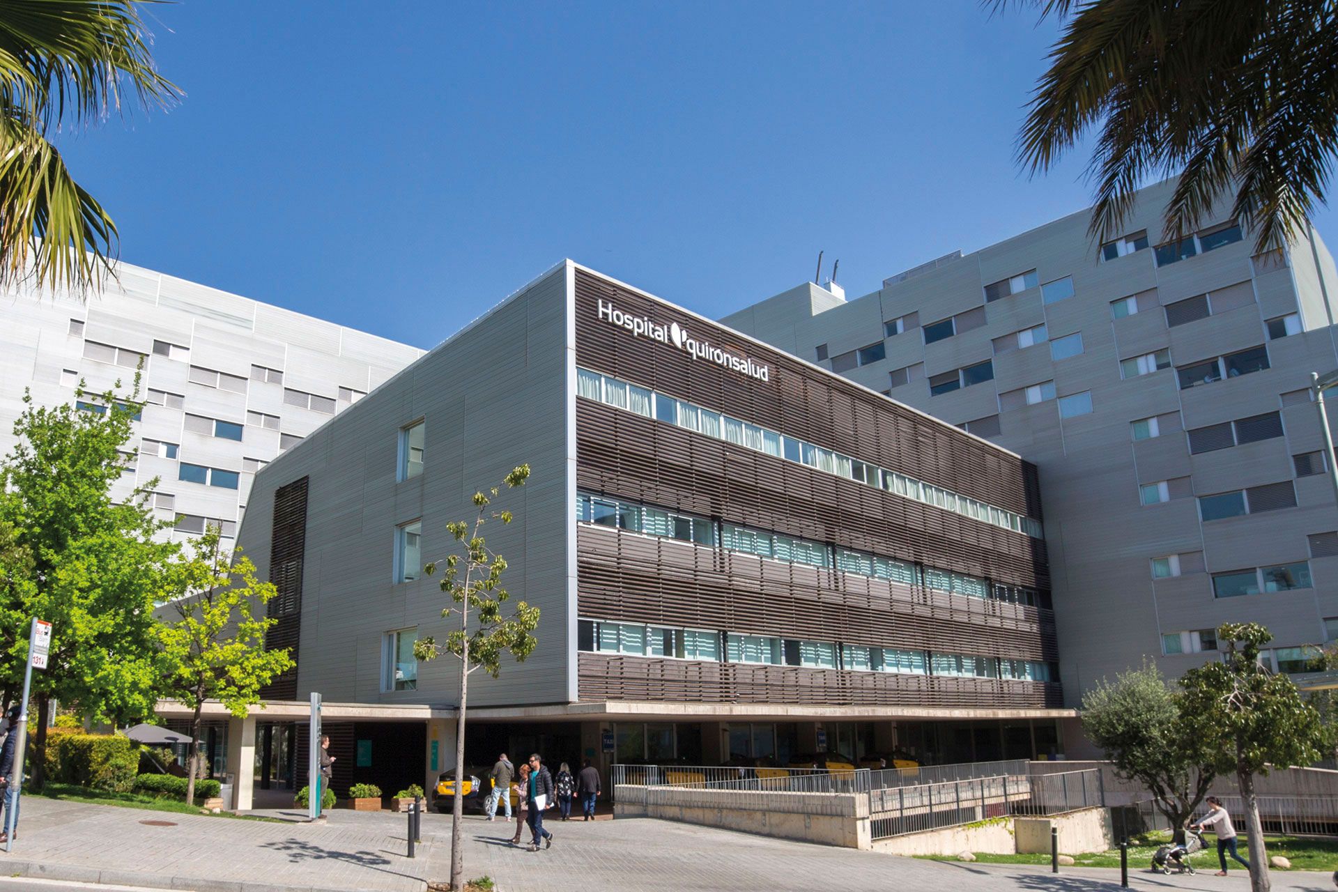 Exterior de l'Hospital Quirónsalud Barcelona | EP