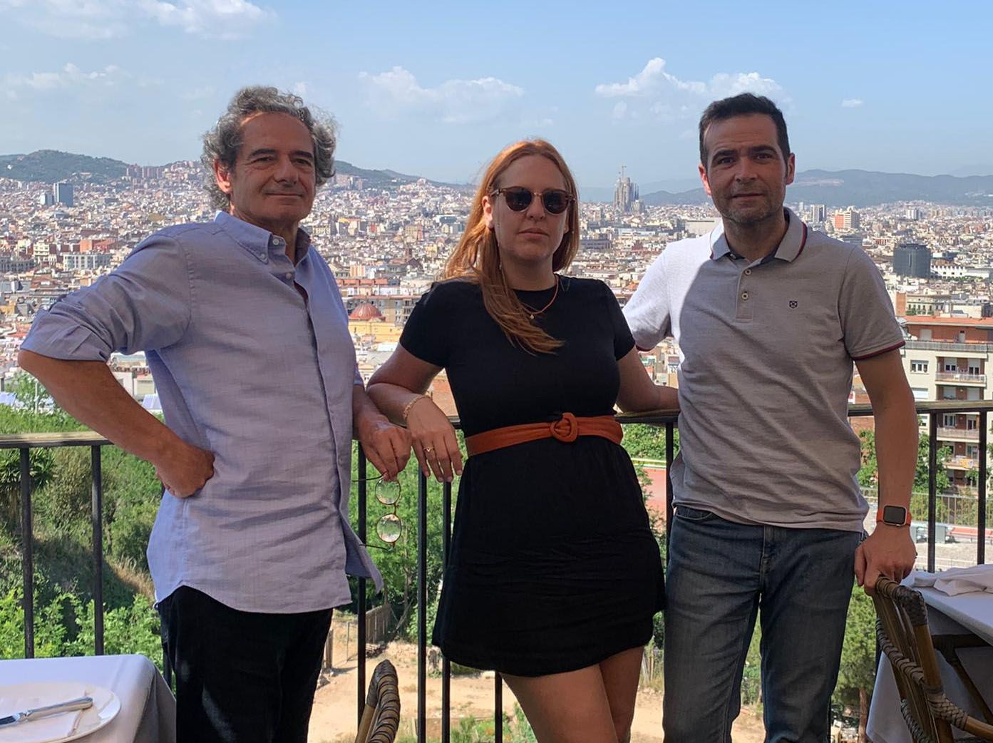 Josep Maria Monguet, Michelle Catta-Preta y Alex Trejo, cofundadores de SmartDelphi | Cedida