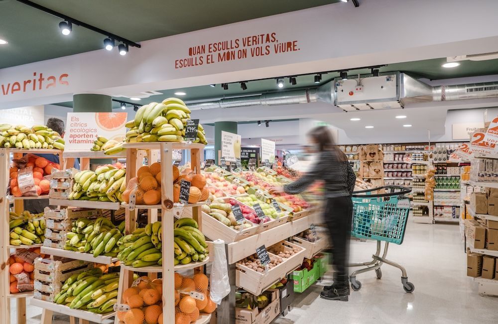 Interior de un supermercado de Veritas | Cedida