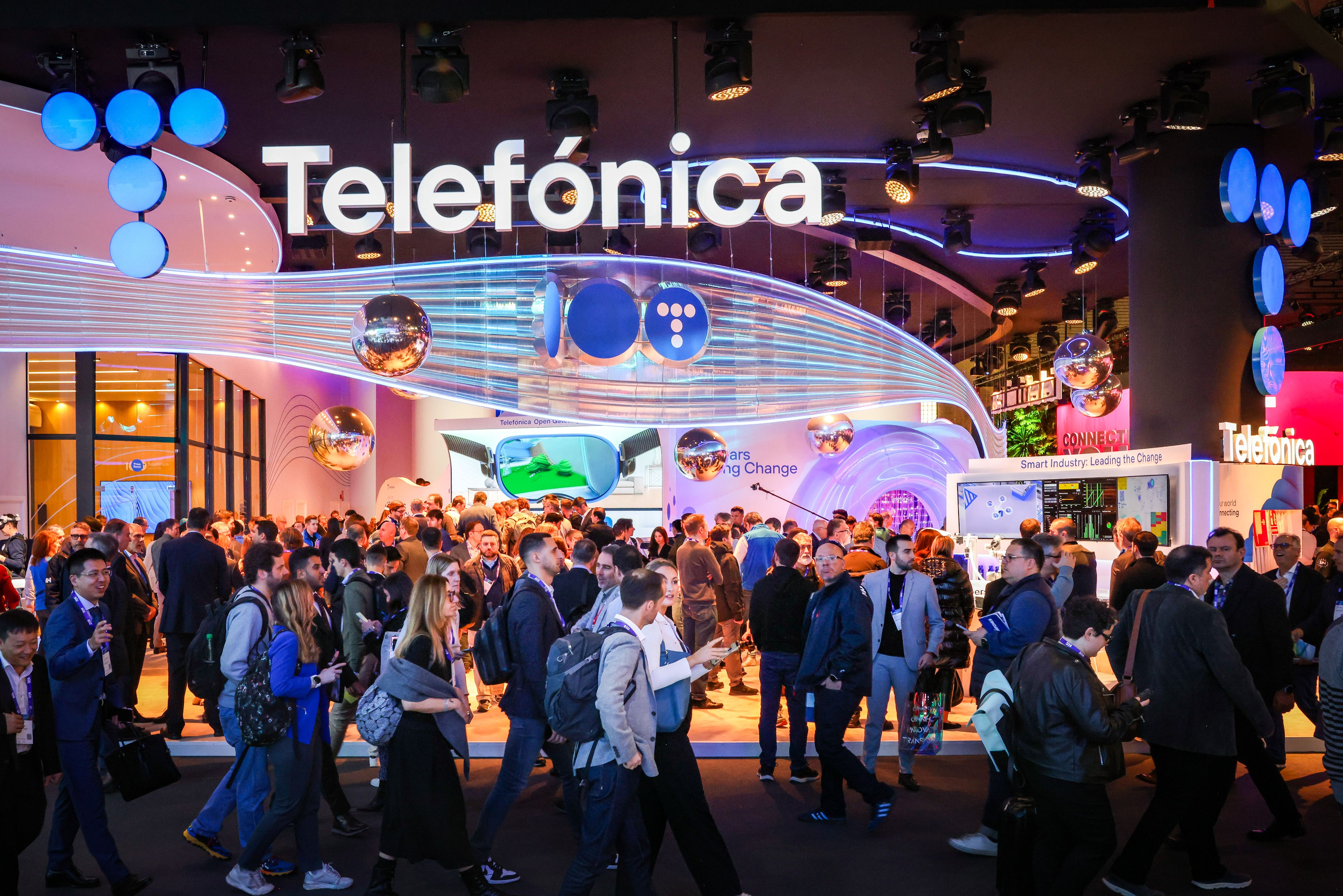 L'estand de Telefónica al MWC 2024 | ACN