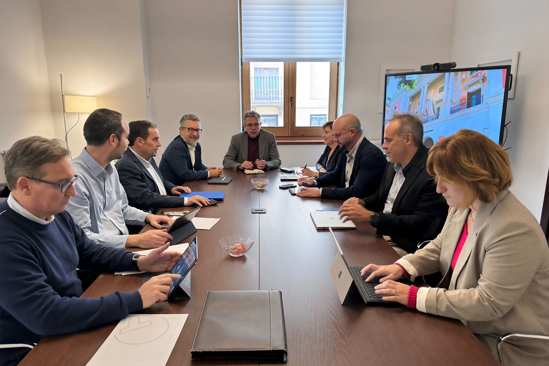 Els dirigents de Port de Tarragona i la Diputació de Lleida, reunits aquesta setmana | EP