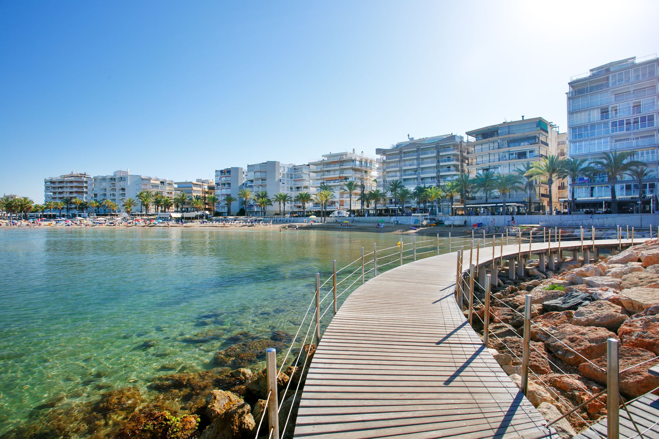 La Platja de Llevant, a Salou, és un dels punts més massificats de la ciutat | iStock