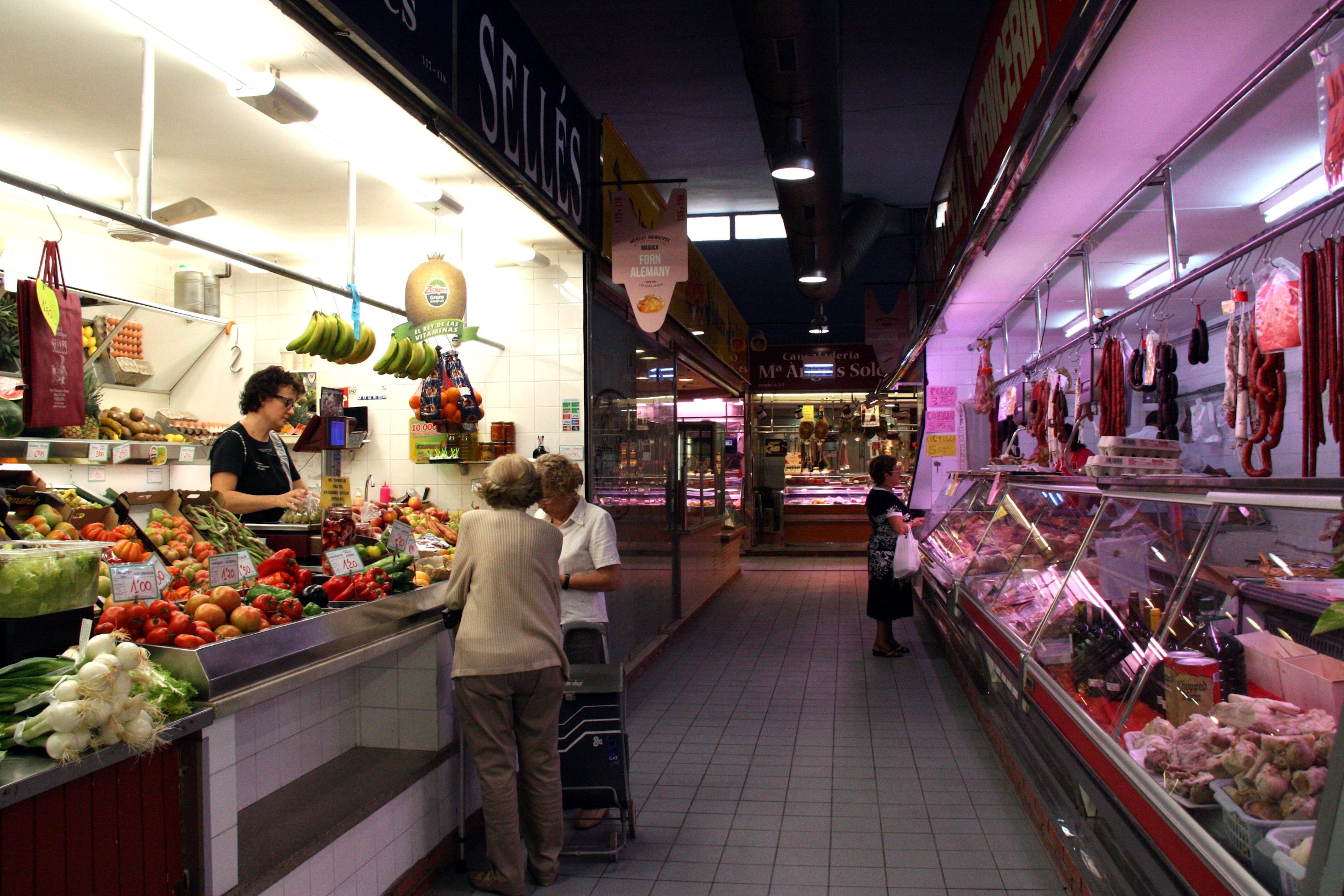 El mercado municipal de Igualada | ACN