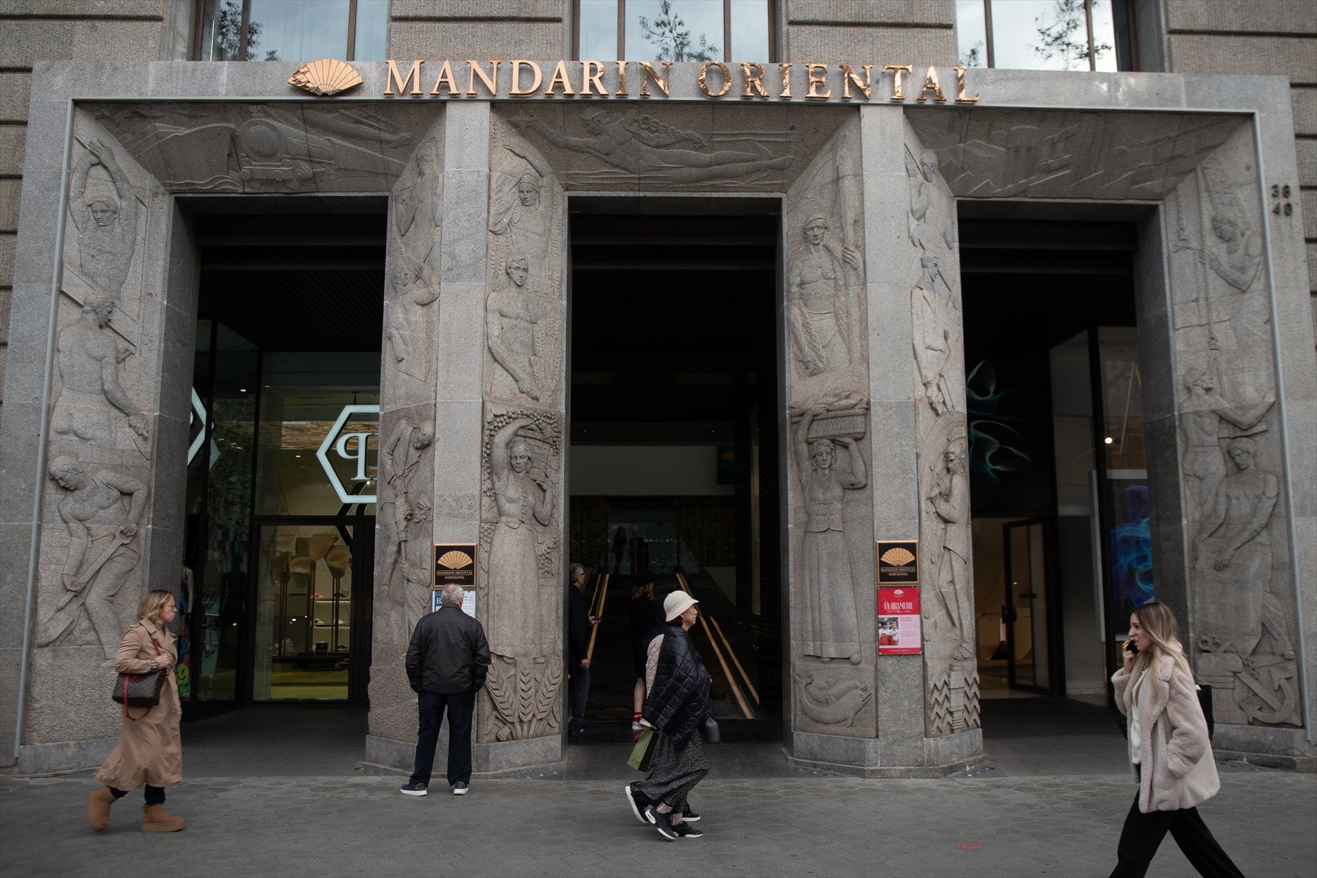 Fachada del Hotel Mandarín Oriental en el Paseo de Gracia | EP