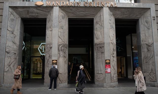 Façana de l'Hotel Mandarín Oriental al Passeig de Gràcia | EP