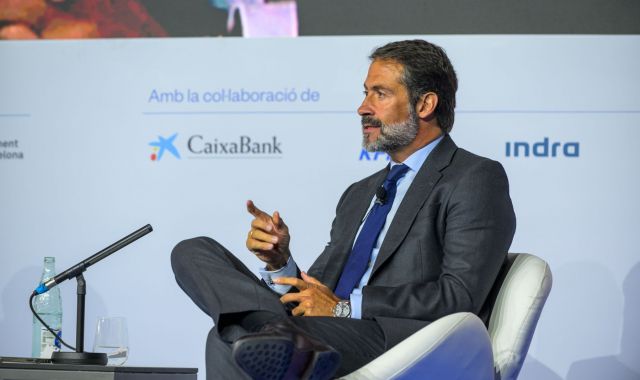 Juanjo Cano, president de KPMG a Espanya, durant una intervenció a la 39a Reunió del Cercle d'Economia | Cedida