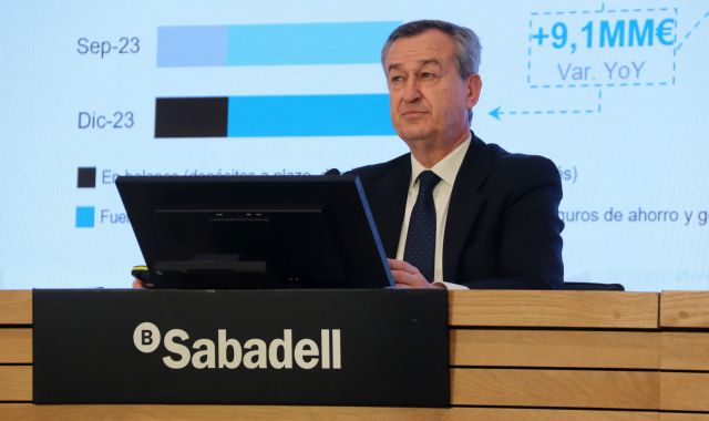 El conseller delegat de Banc Sabadell, César González-Bueno | ACN