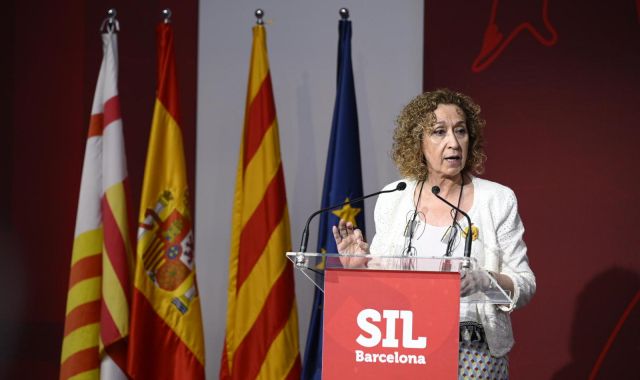 La consellera Ester Capella, durant la seva intervenció | @SILBarcelona2024