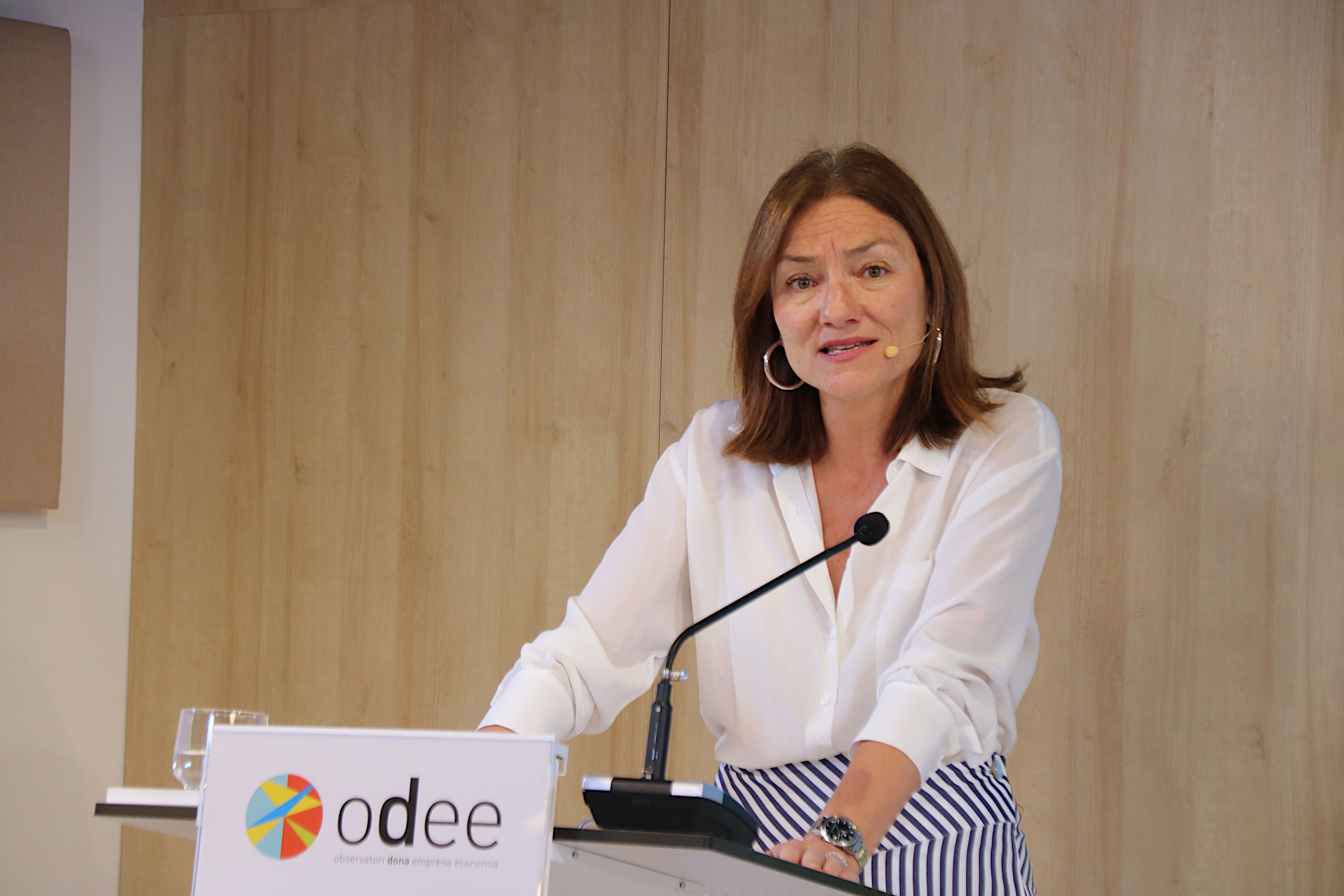 La presidenta de l’ODEE, Marta Angerri