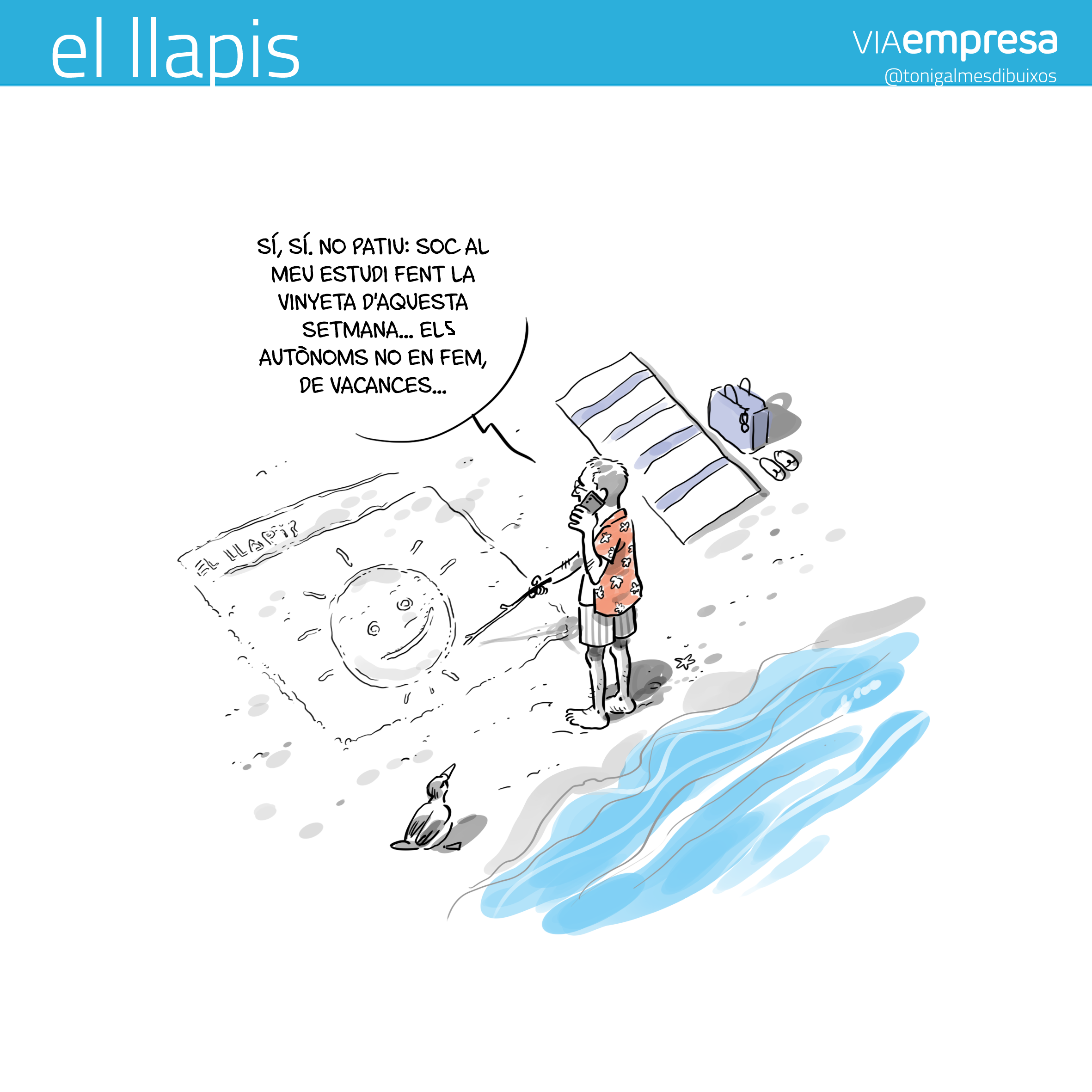 La envidia laboral de los autónomos: "Yo también quiero hacer vacaciones silenciosas" | Toni Galmés