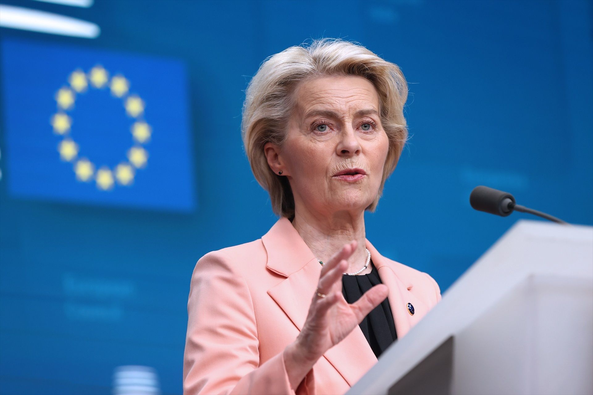 Ursula von der Leyen, presidenta de la Comissió Europea des de 2019, seguirà en el càrrec durant el pròxim cicle legislatiu | Europa Press