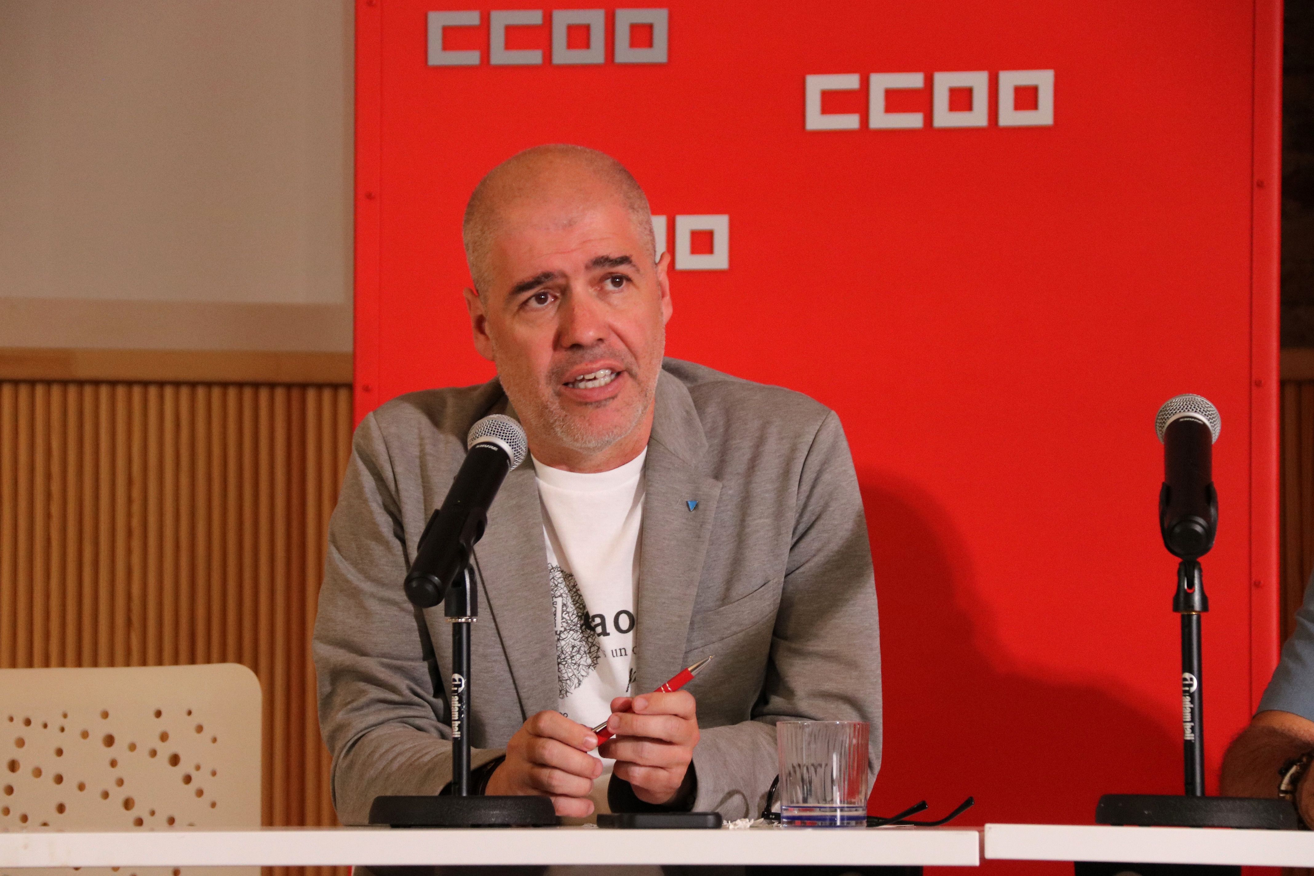 Unai Sordo, el secretari general de CCOO