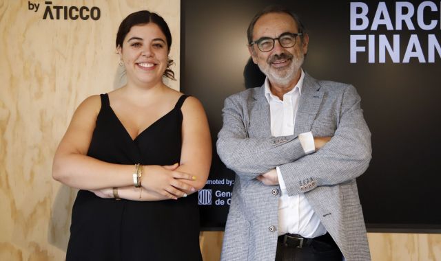 Núria Manils, hub manager del BFH i Quino Fernández, director del BFH | Cedida