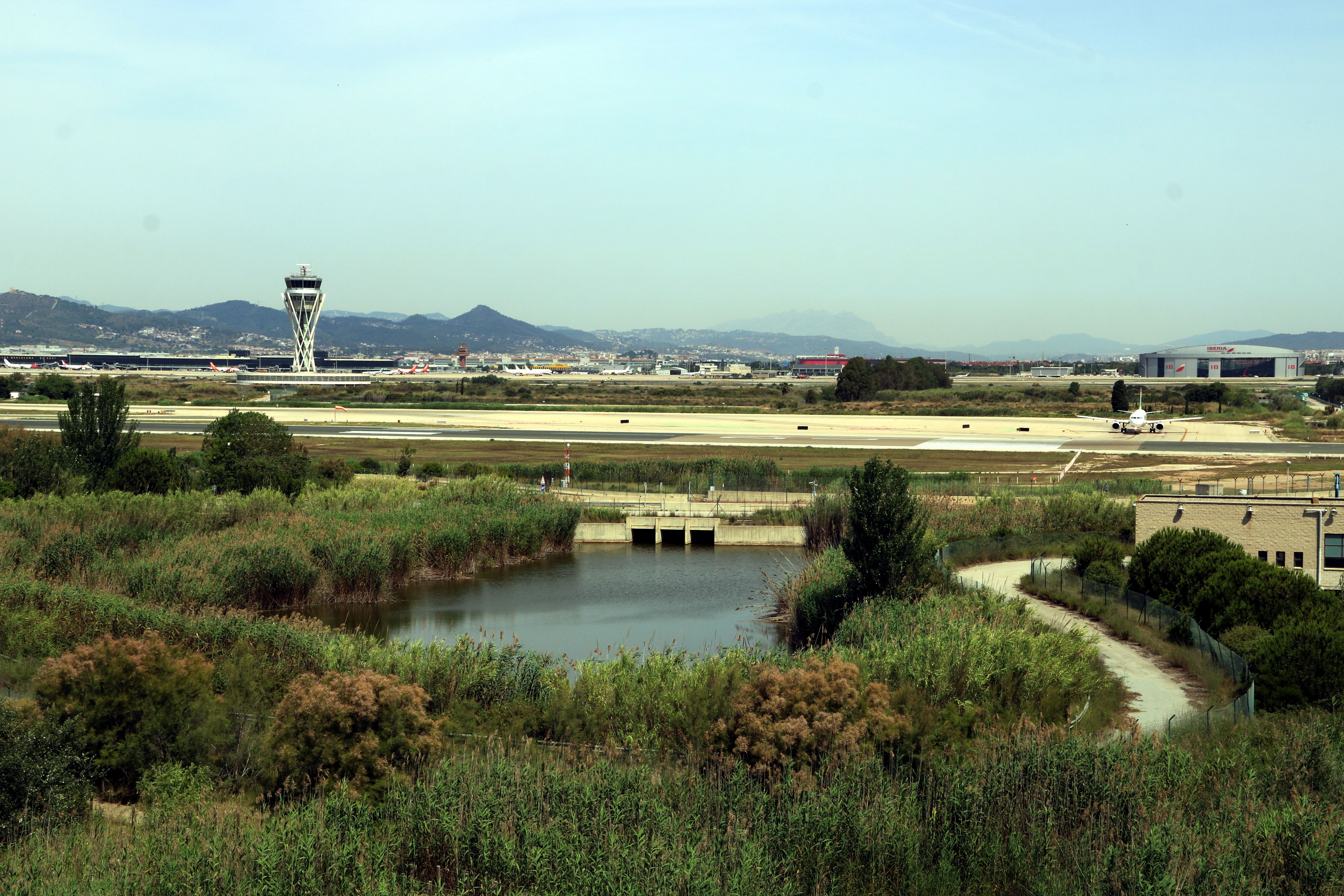 Pistes de l'aeroport del Prat vistes des del mirador de l'Illa  | ACN