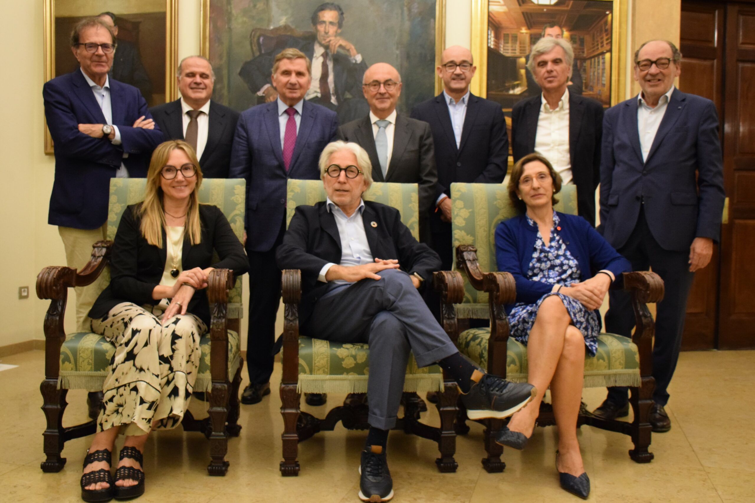 La junta de la Societat Barcelonesa d’Estudis Econòmics i Socials renova els seus membres | Cedida