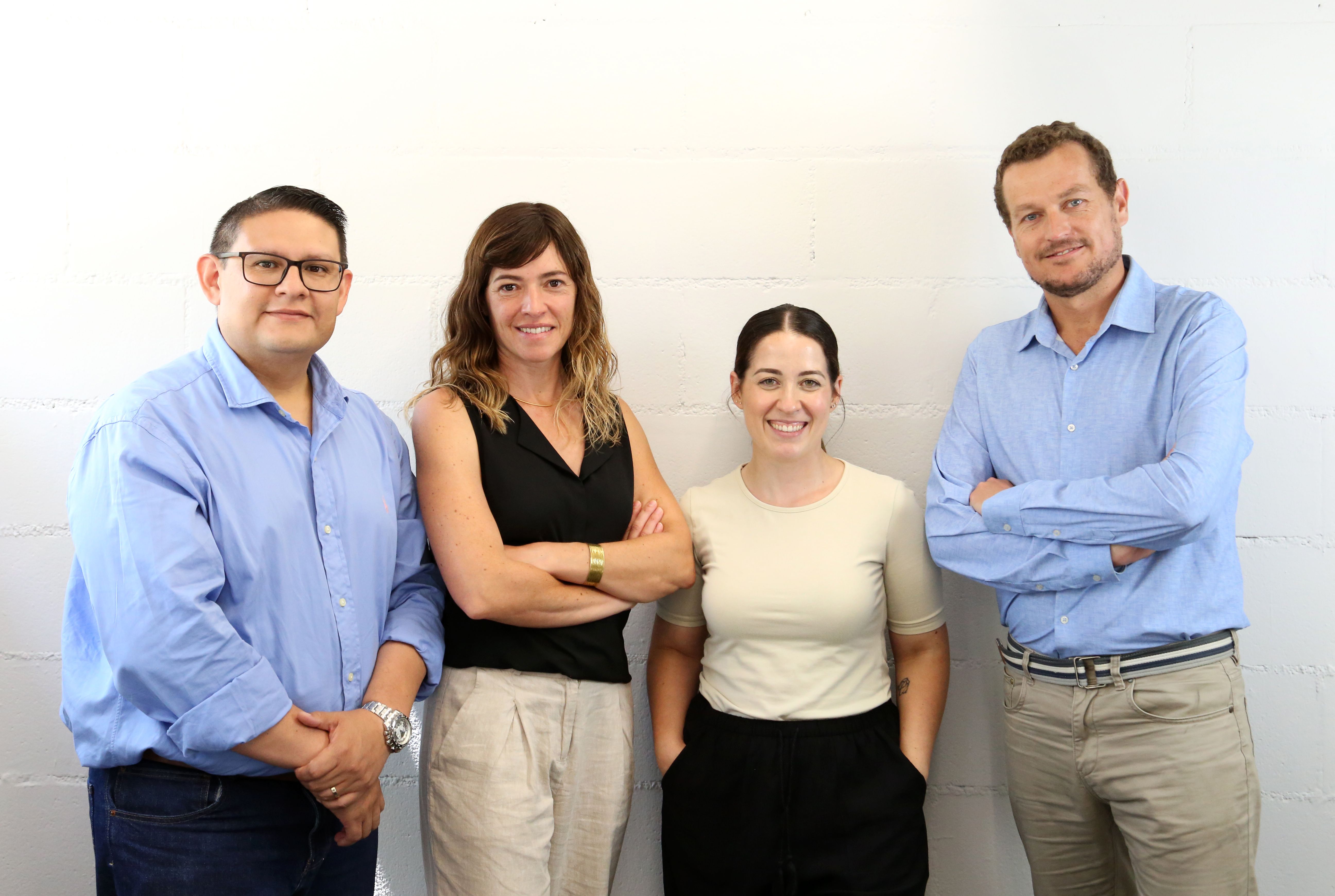 L’equip de la startup catalana 'Ok Clinker'