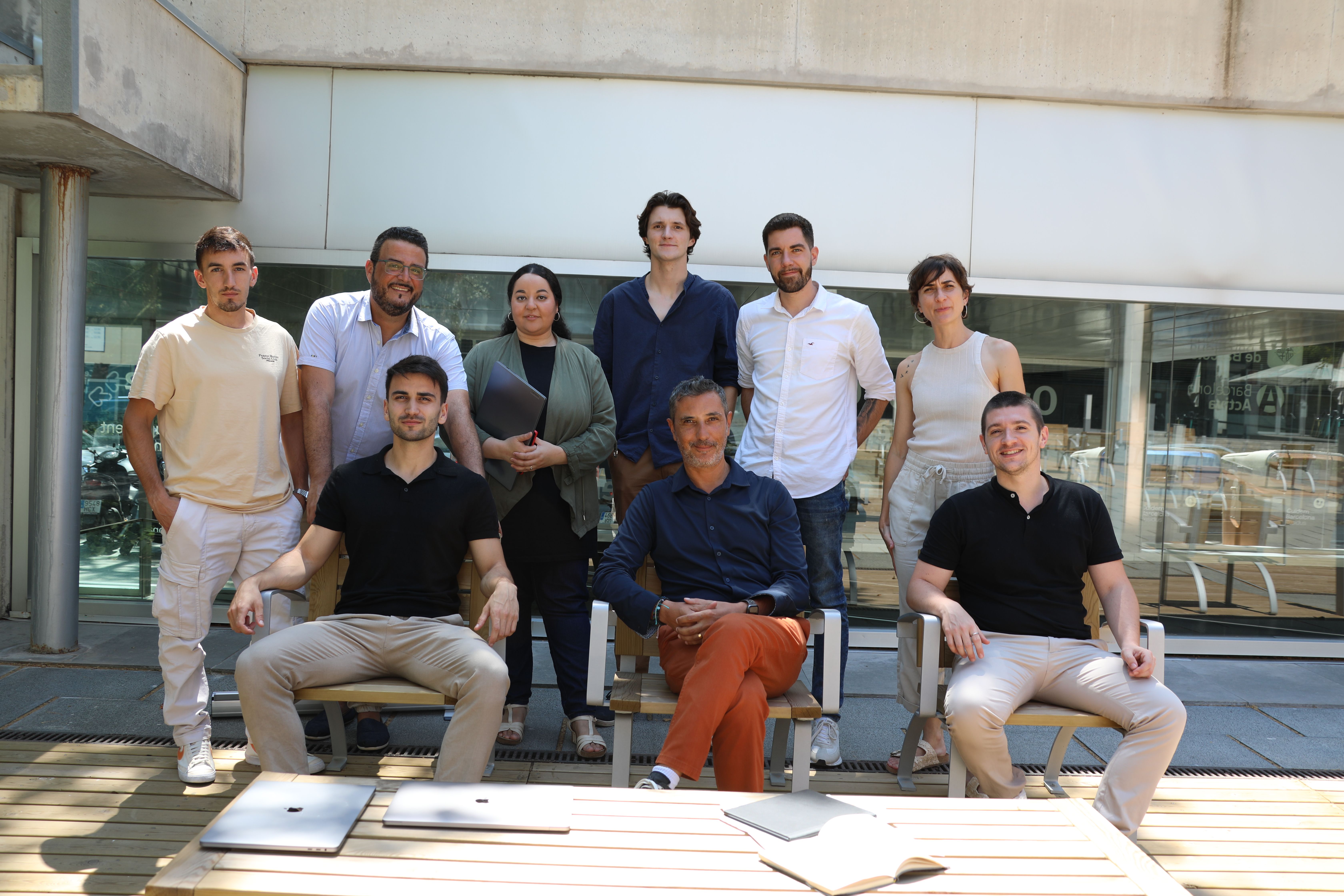 L'equip de TalentYou.ai, una startup catalana