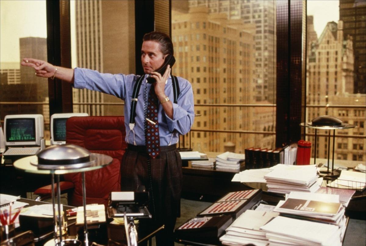 Michael Douglas va guanyar l'Oscar per la seva interpretació de Gordon Gekko | 20th Century Fox