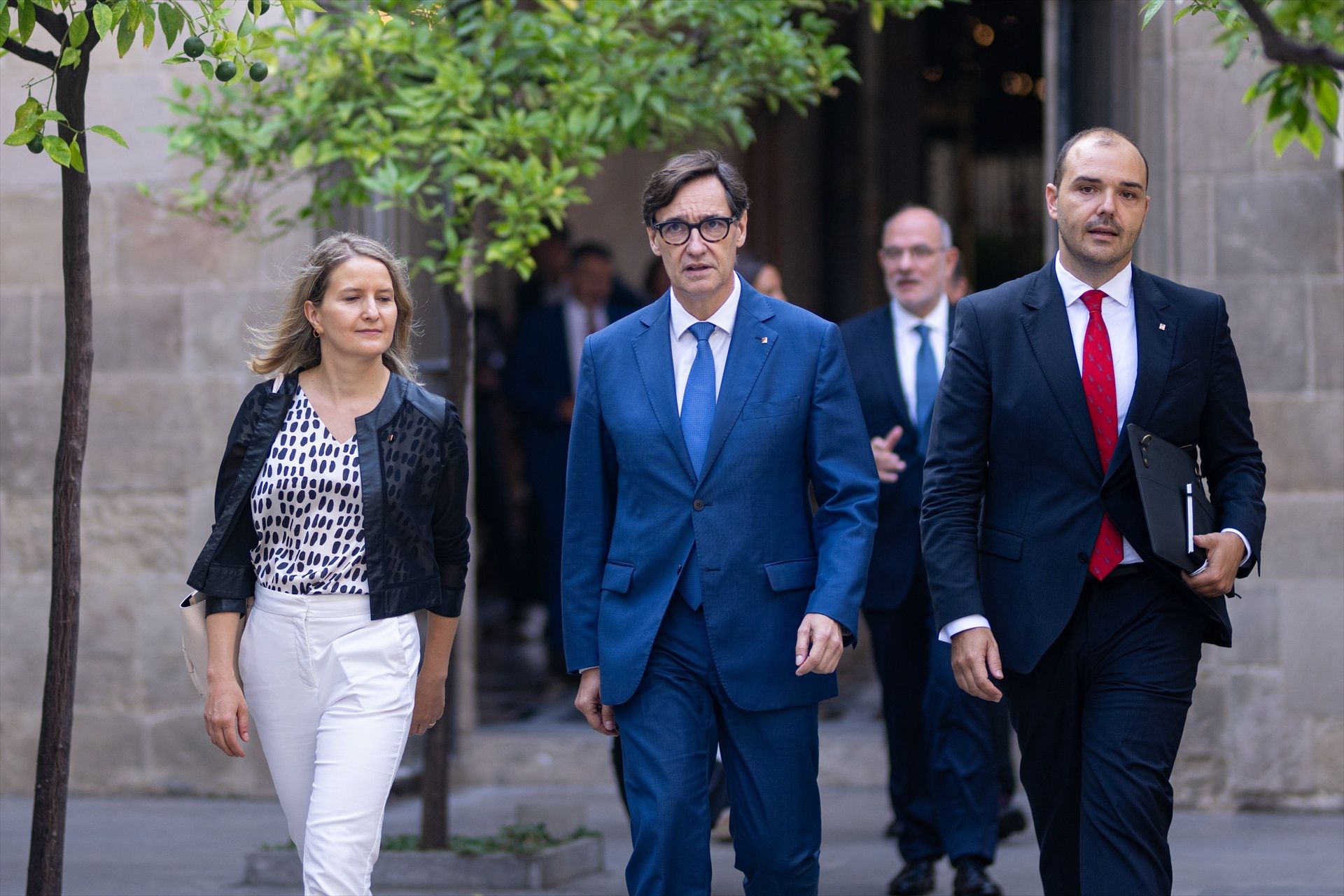 Primer Consell Executiu del nou Govern al Palau de la Generalitat | EP