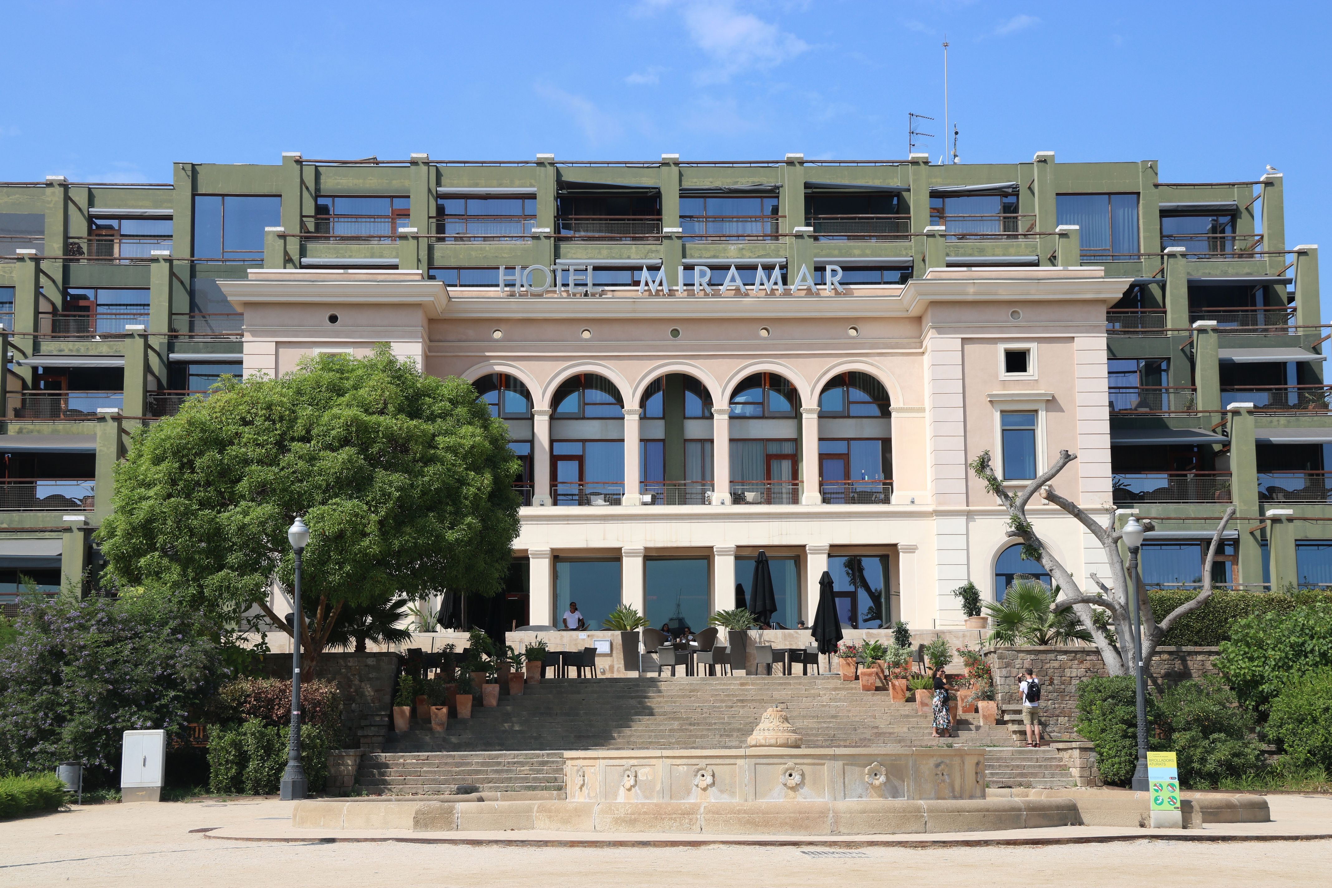 Façana de l'hotel de cinc estrelles Miramar, ubicat a Barcelona | ACN