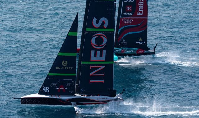 Els AC75 de l'Emirates Team New Zealand i l'INEOS Britannia | EP