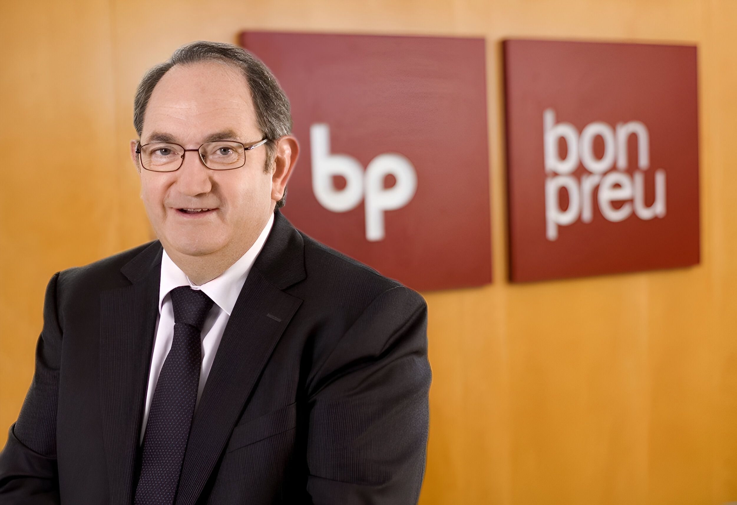 Joan Font és el president de Bon Preu | Cedida