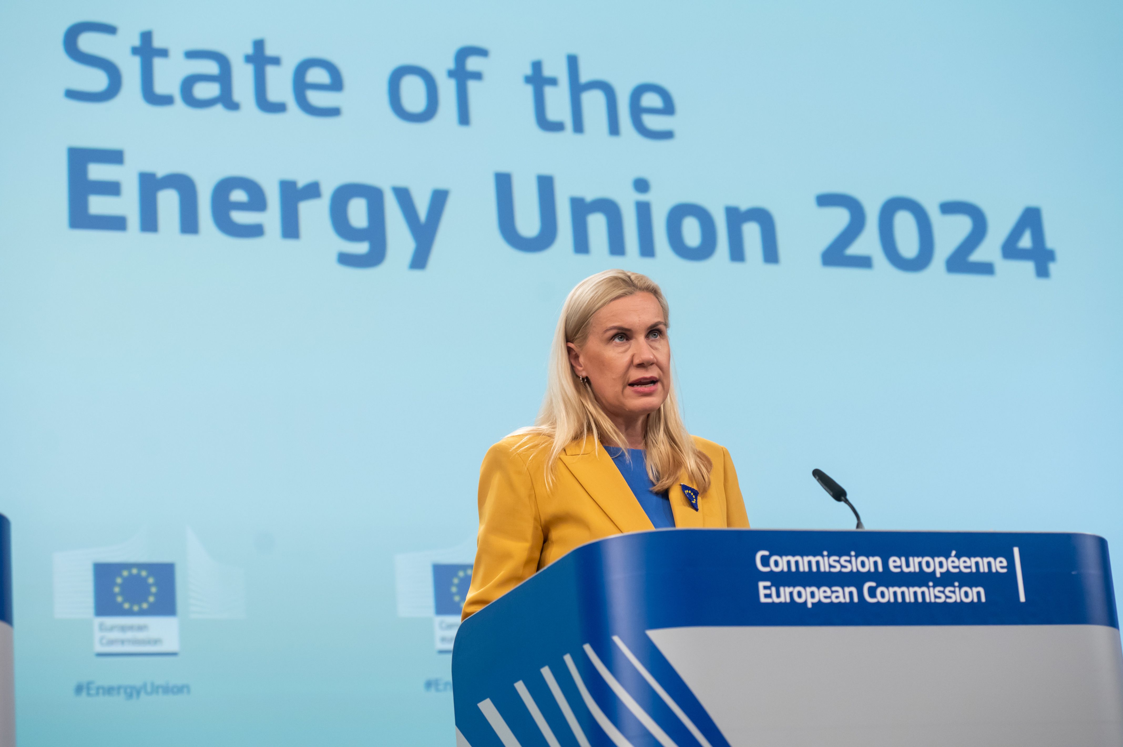 L'eurocomissària d'energia, Kadri Simson | ACN