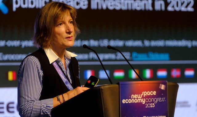 Geraldine Naja, directora de Comercialització, Indústria i Competitivitat de l'ESA | NewSpace Economy Congress