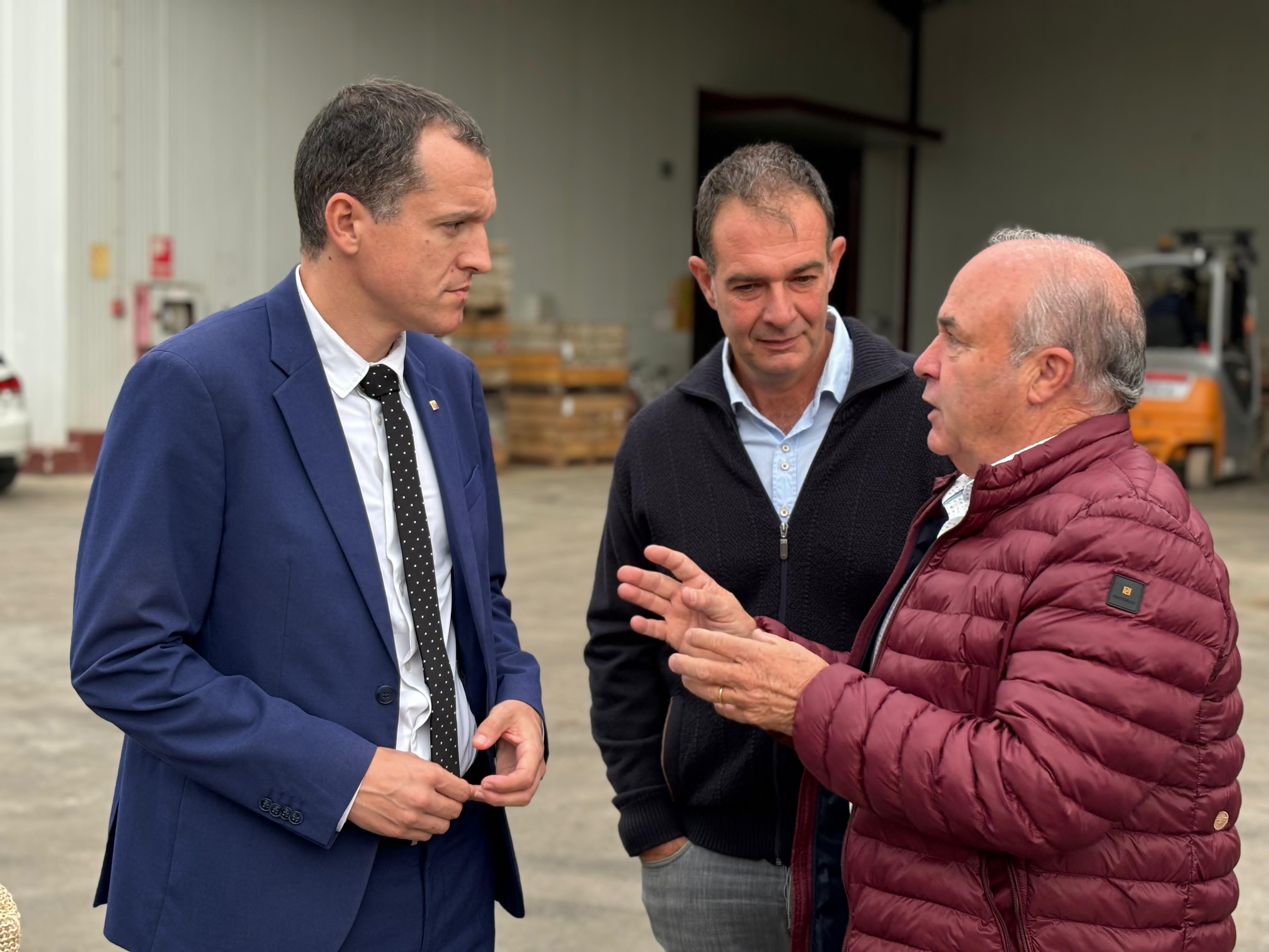 El conseller d’Agricultura, Ramaderia, Pesca i Alimentació, Òscar Ordeig,