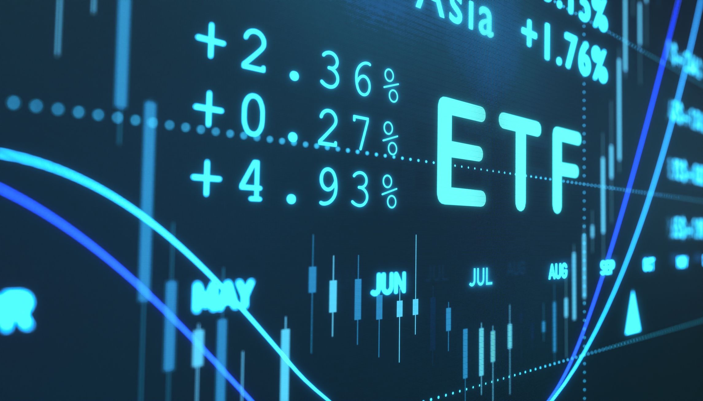 Fondos de inversión, negociación de ETF (Exchange Traded Funds) | iStock