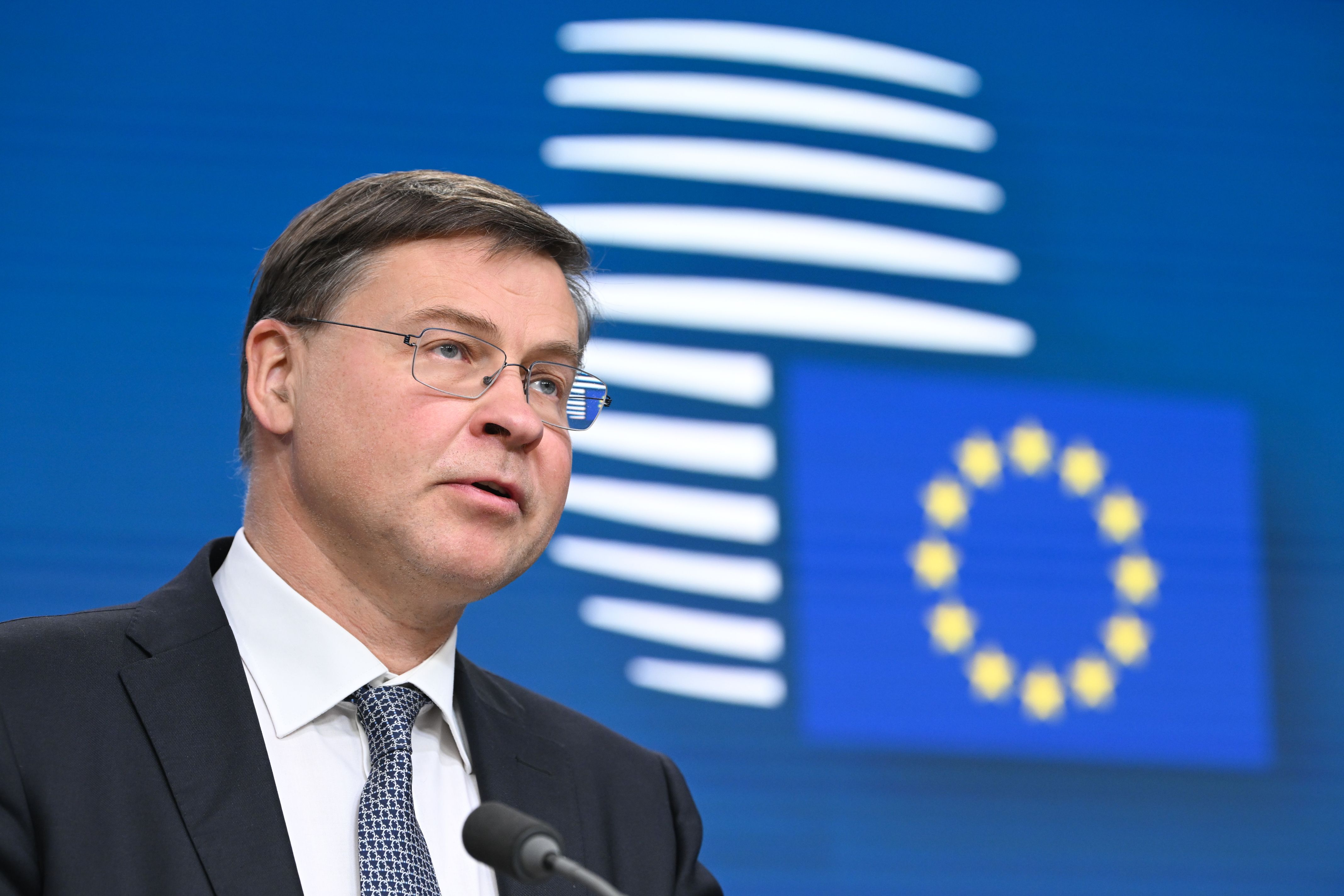 El vicepresident executiu de la CE, Valdis Dombrovskis | ACN