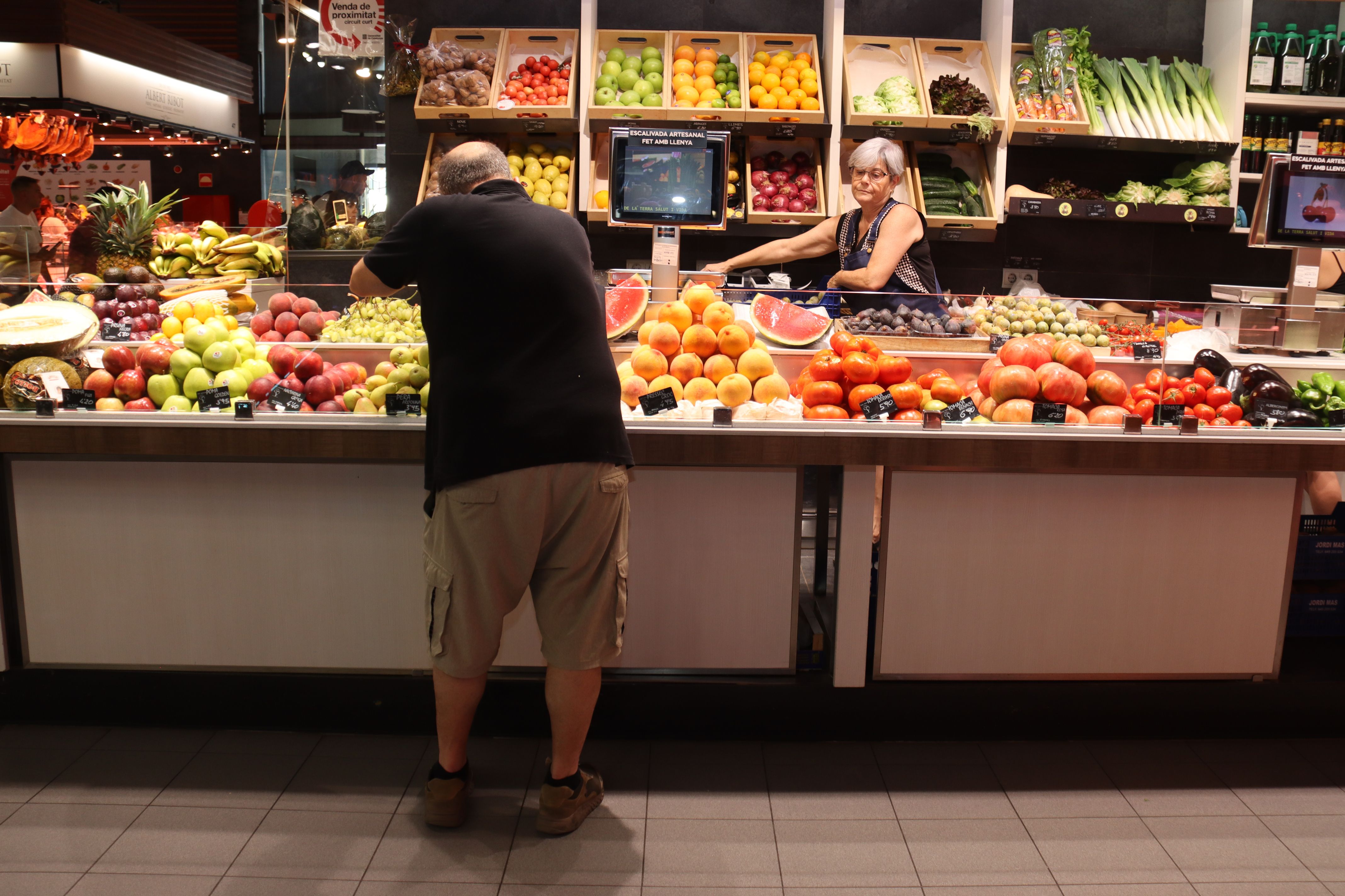 Una de las paradas del Mercat Central de Tarragona | ACN