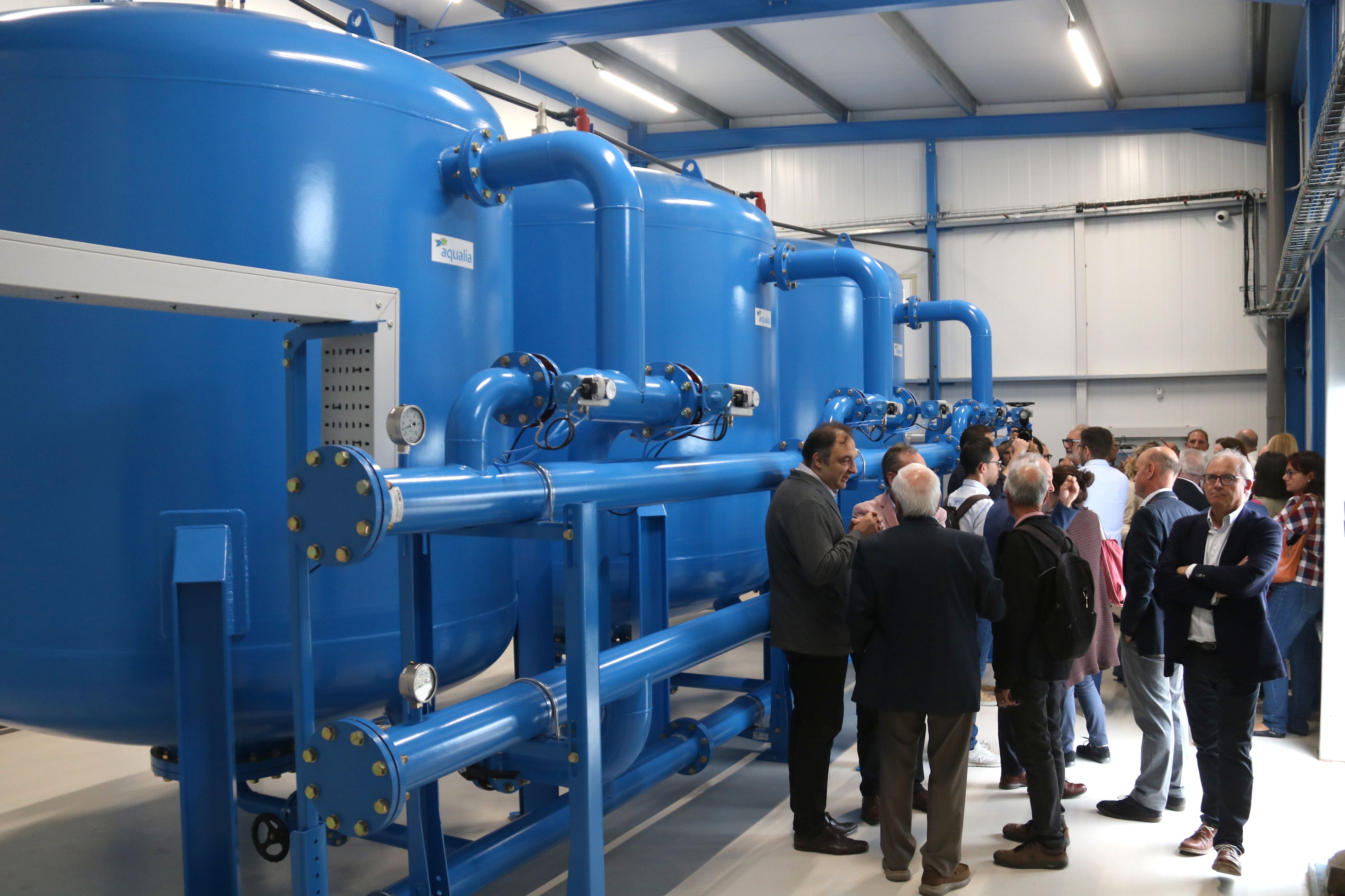 El polígon industrial el Segre de Lleida ha inaugurat la seva planta potabilitzadora | ACN